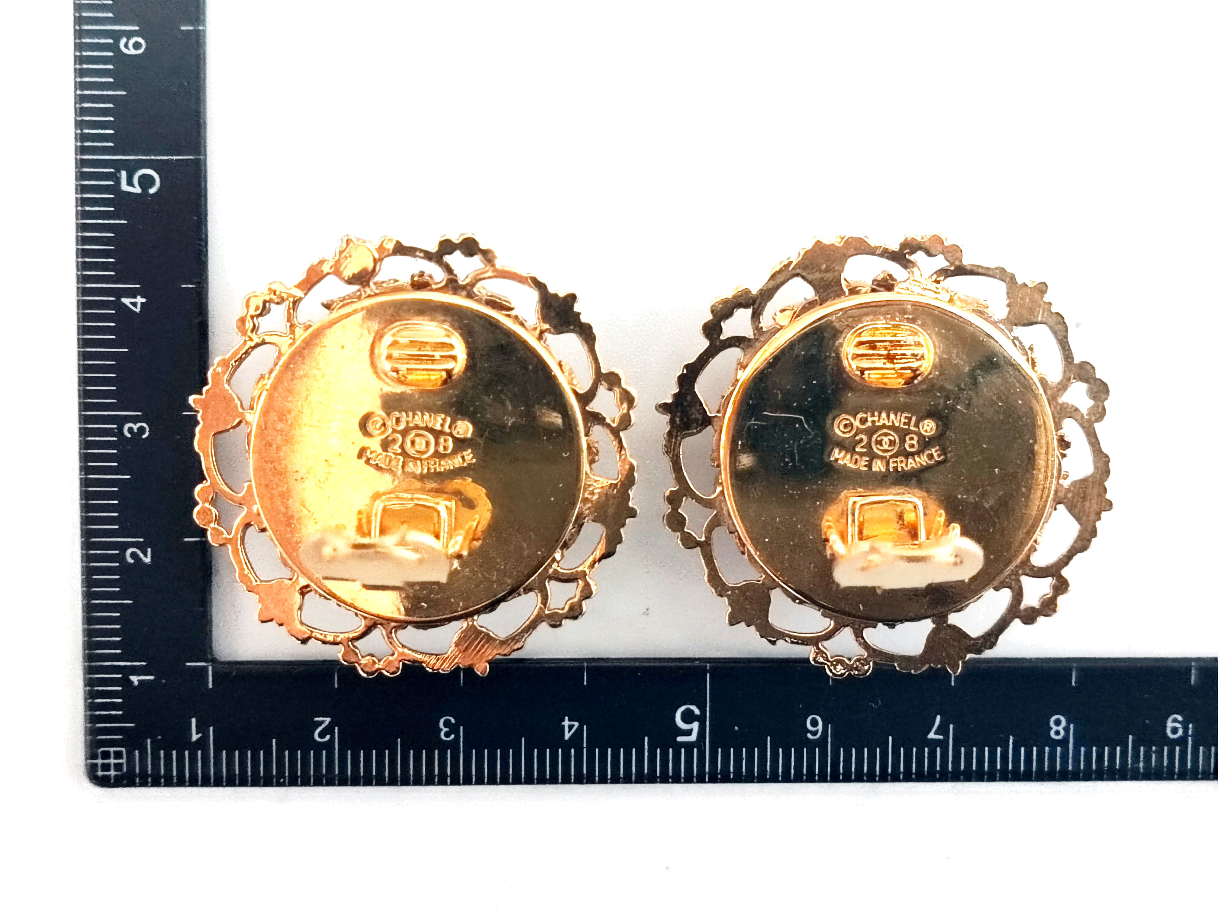 Coco Mark Faux Pearl Earrings (Size 2 & 8) — view 4