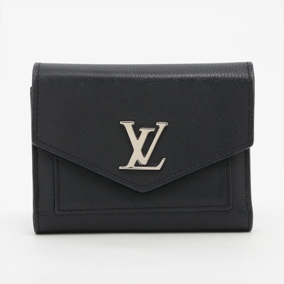 Taurillon Portefeuille MyLockme Compact M62947 TA0230 Noir Compact Wallet