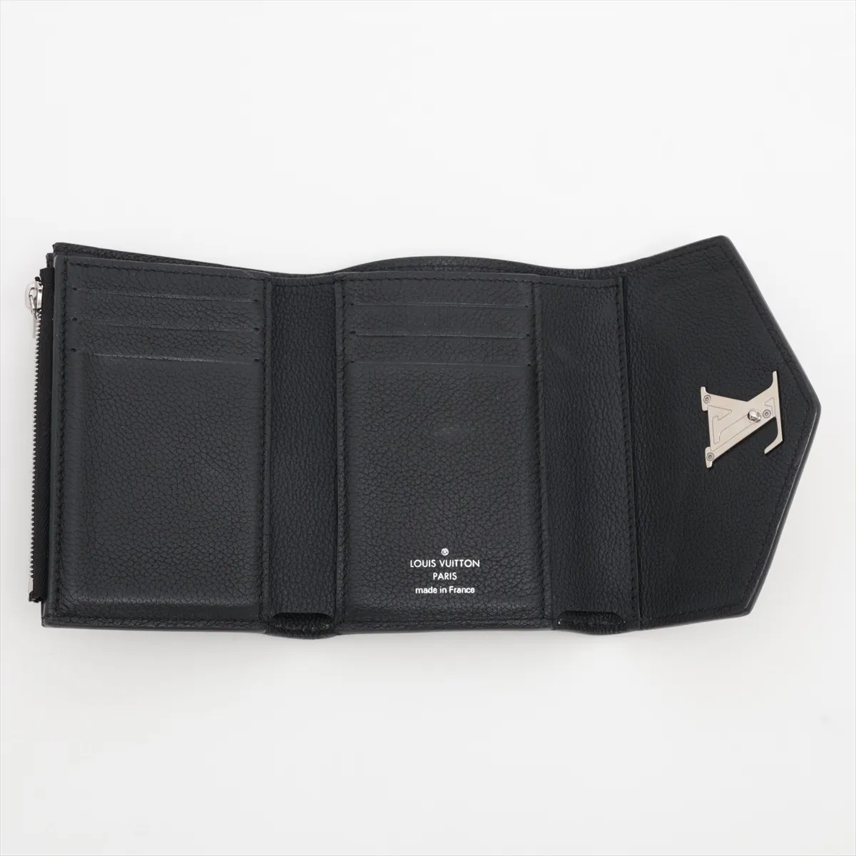 Taurillon Portefeuille MyLockme Compact M62947 TA0230 Noir Compact Wallet — view 4