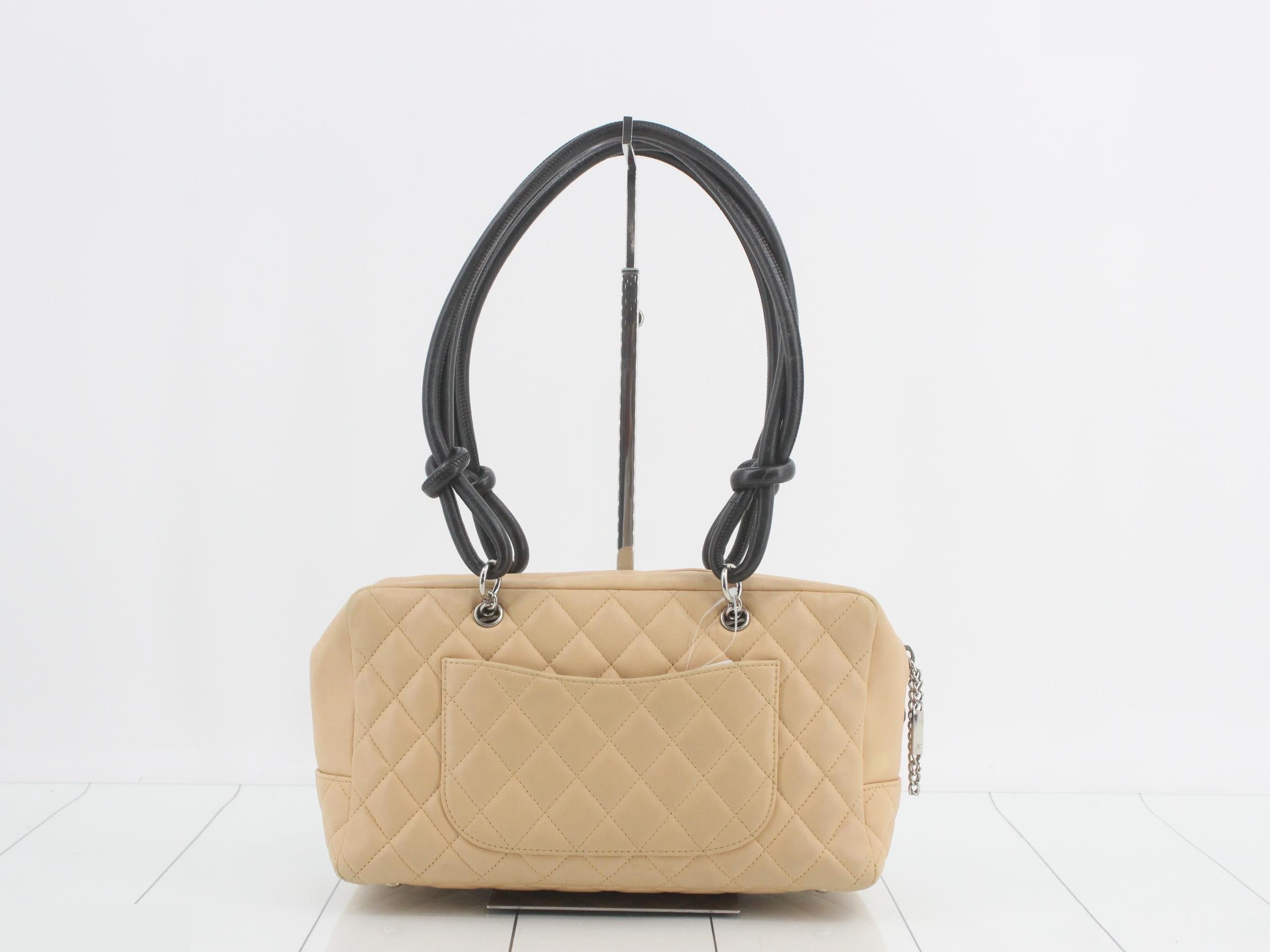 Cambon Line Bowling Bag Handbag — view 2