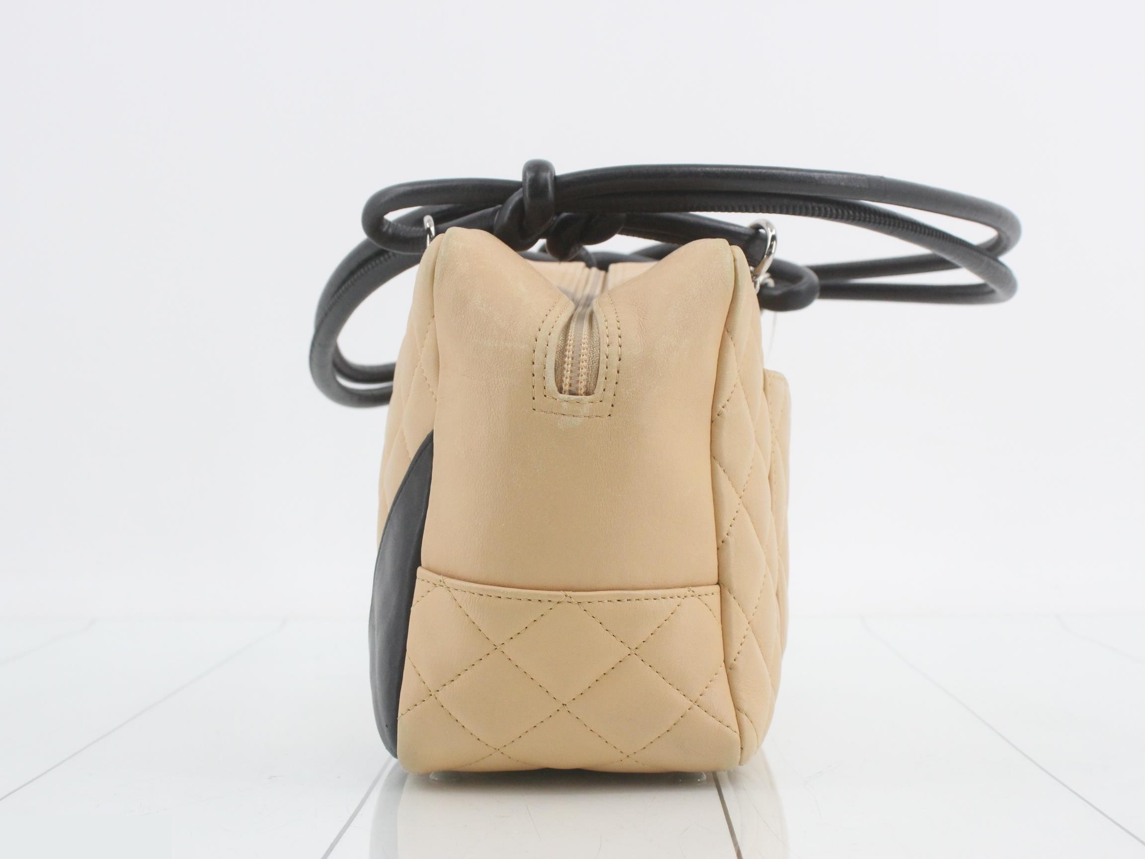 Cambon Line Bowling Bag Handbag — view 3