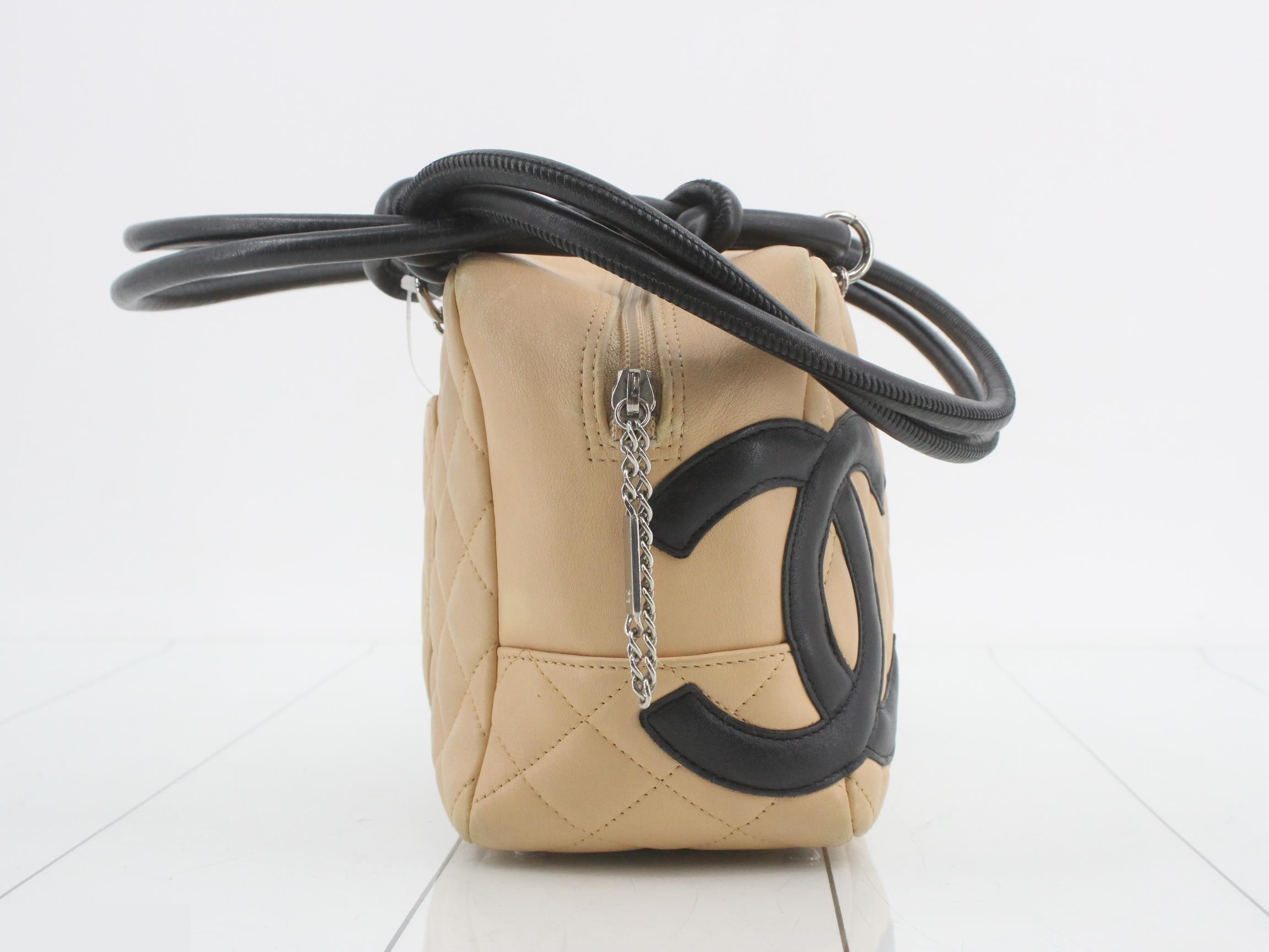 Cambon Line Bowling Bag Handbag — view 4