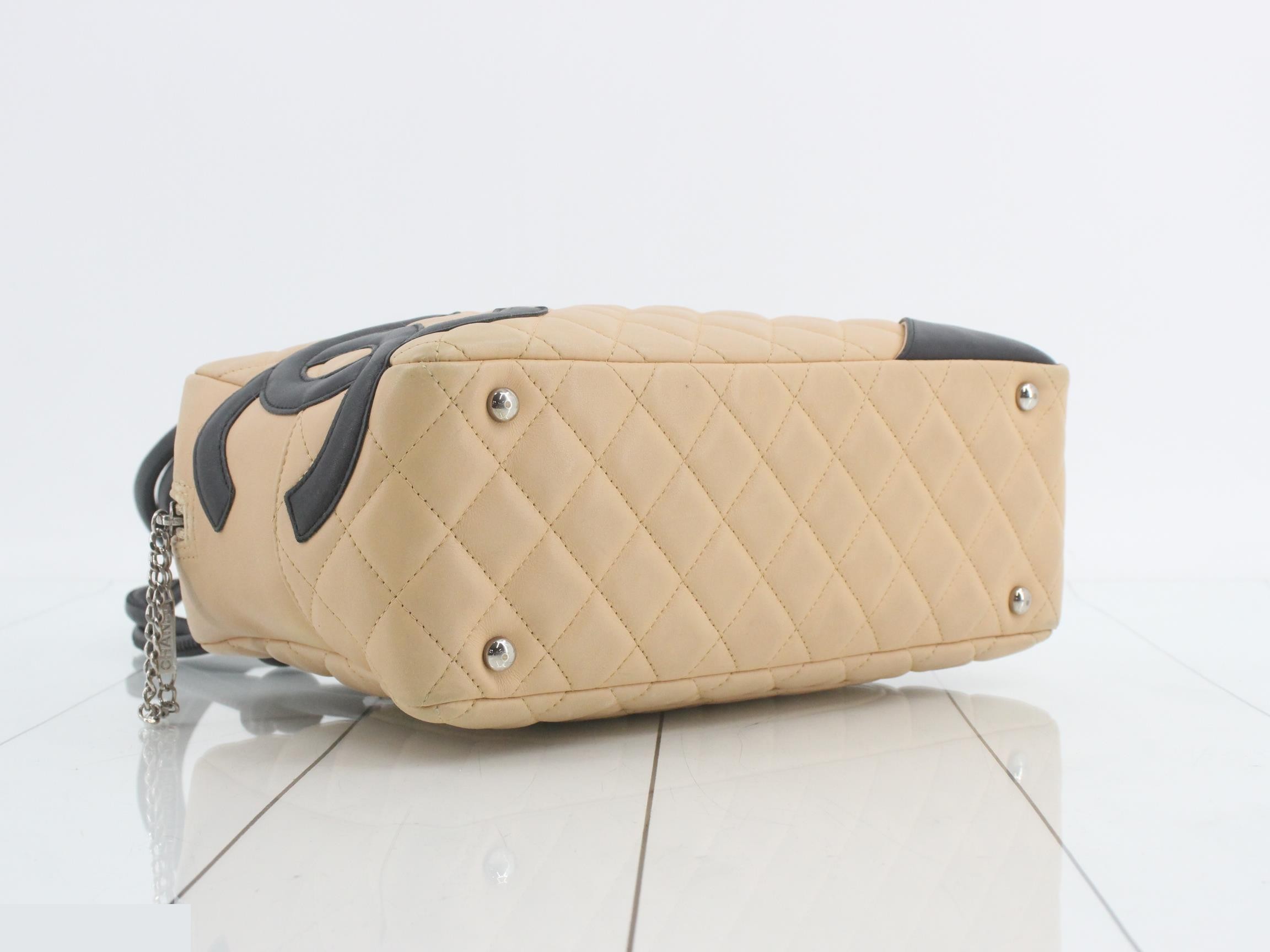 Cambon Line Bowling Bag Handbag — view 5