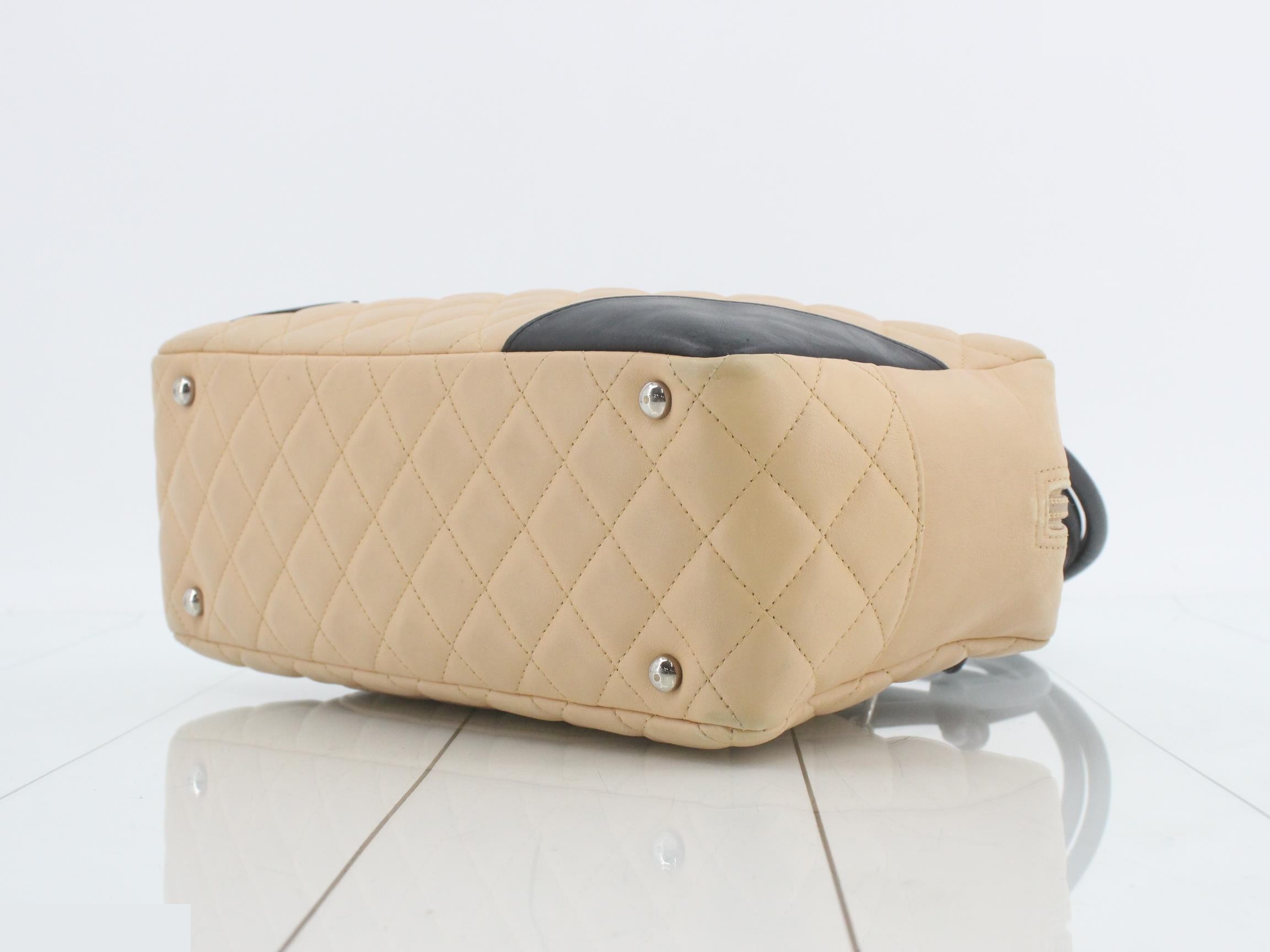 Cambon Line Bowling Bag Handbag — view 6