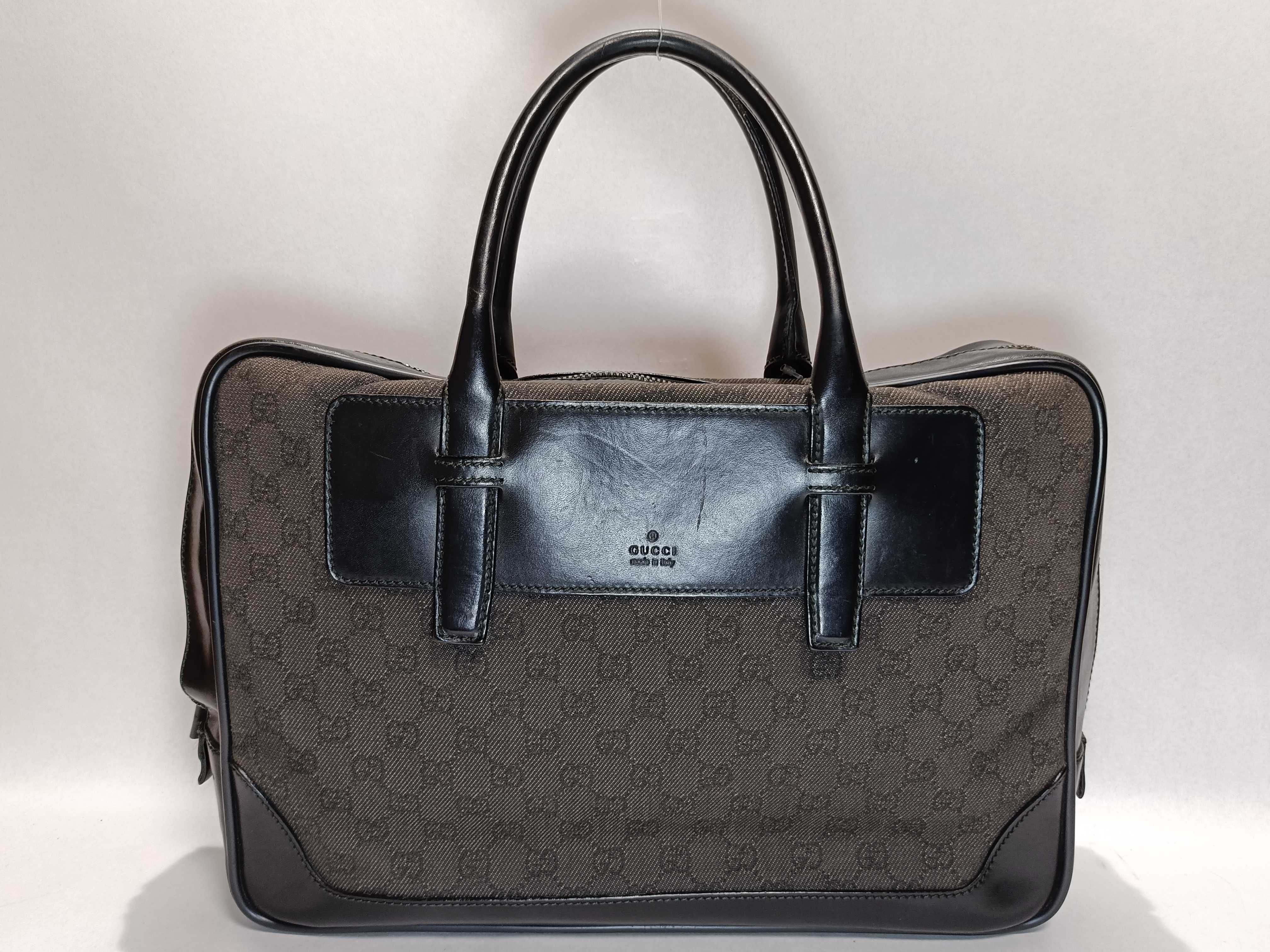 GG Canvas Briefcase 101666 212792 Business Bag