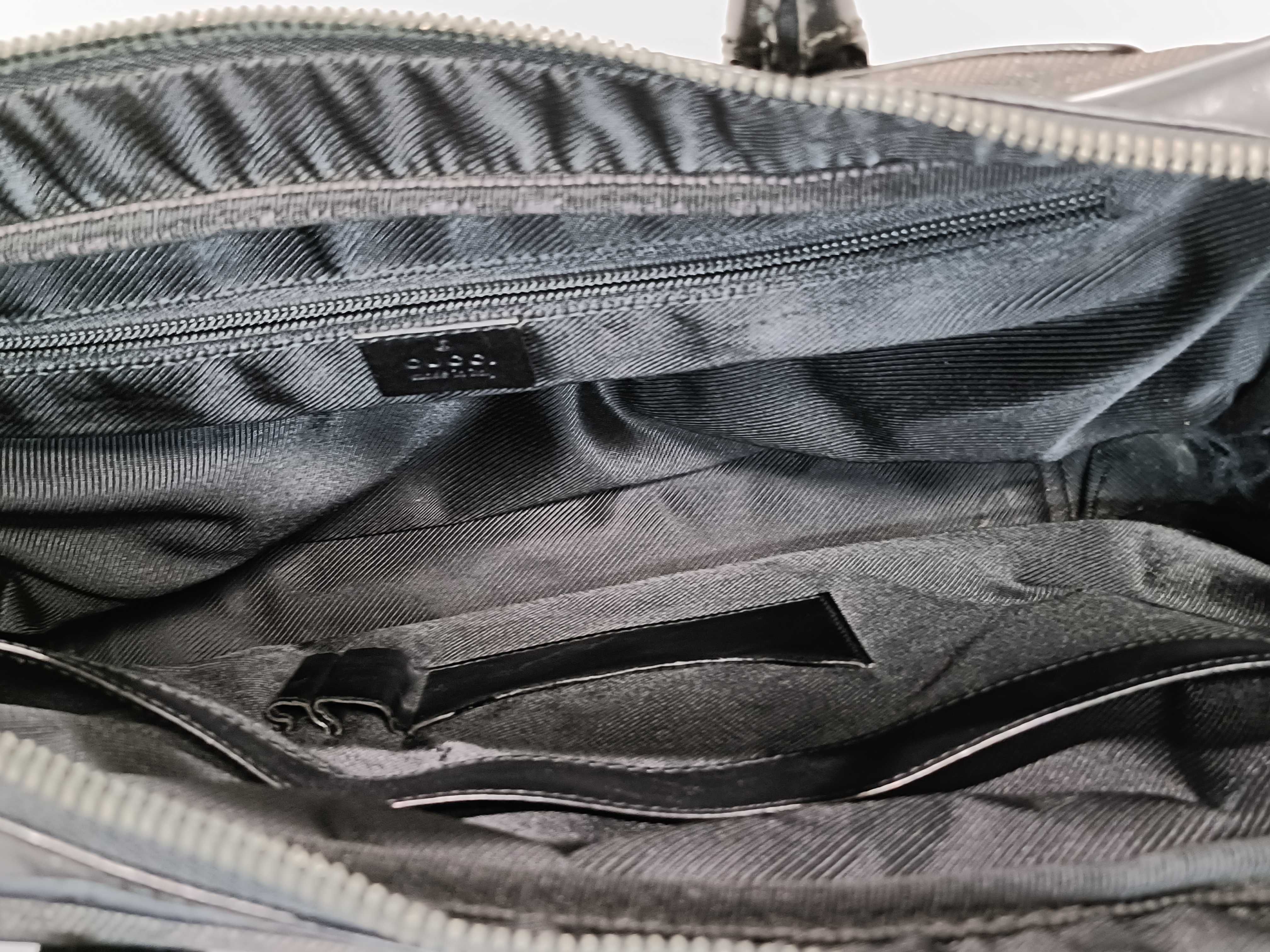 GG Canvas Briefcase 101666 212792 Business Bag — view 11