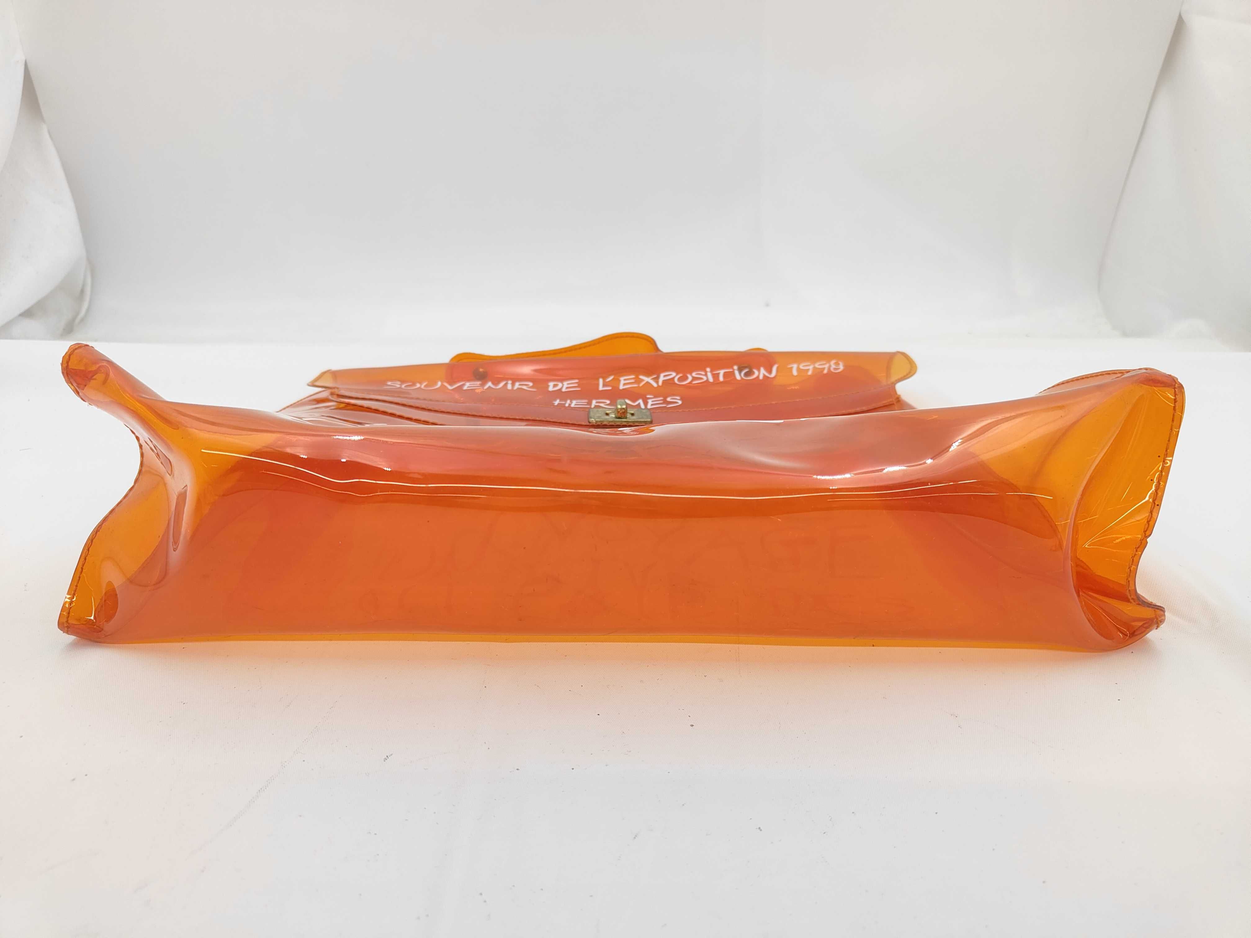Vinyl Kelly Orange Handbag — view 5