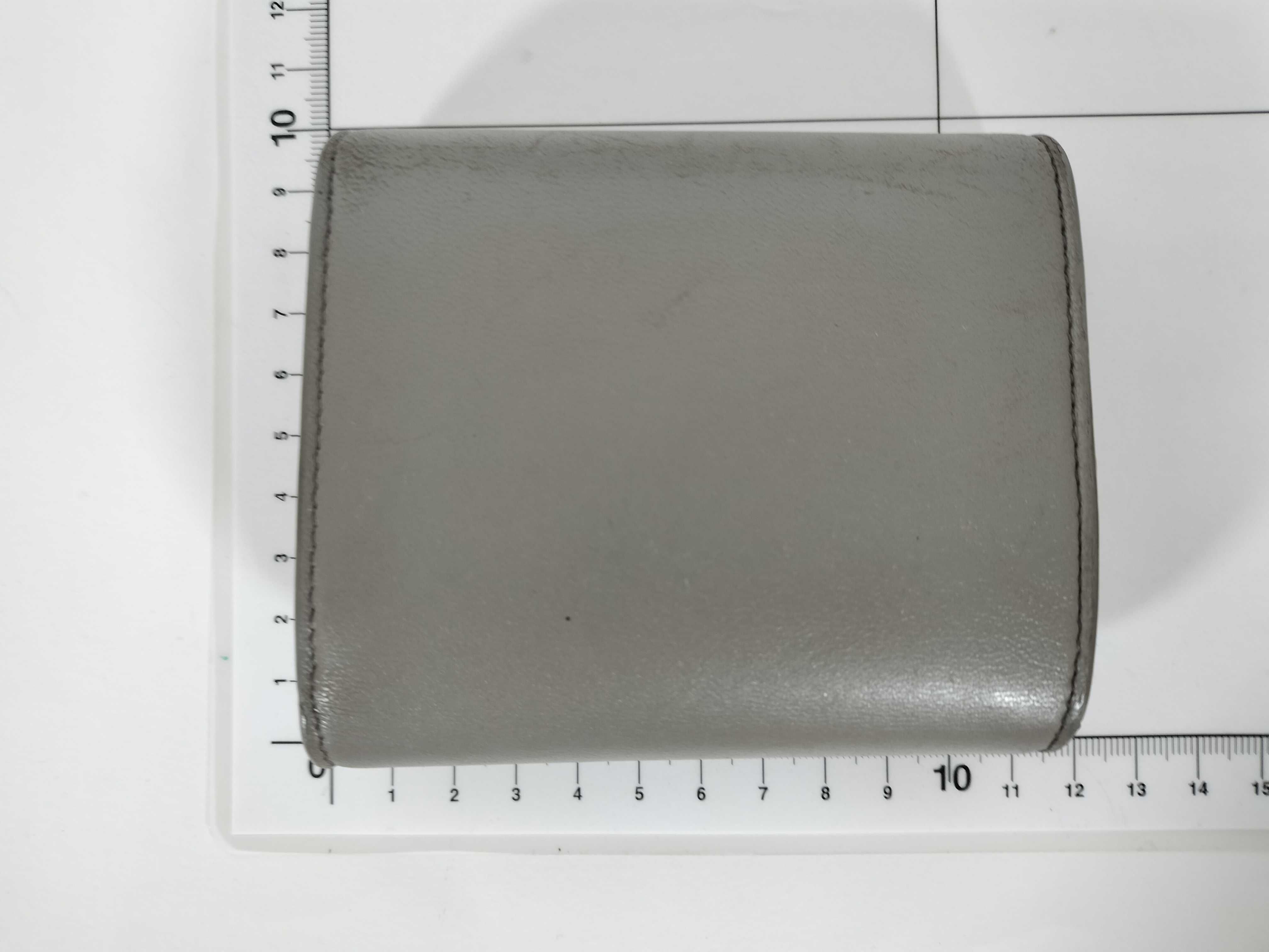 Triomphe Grey Compact Wallet — view 2