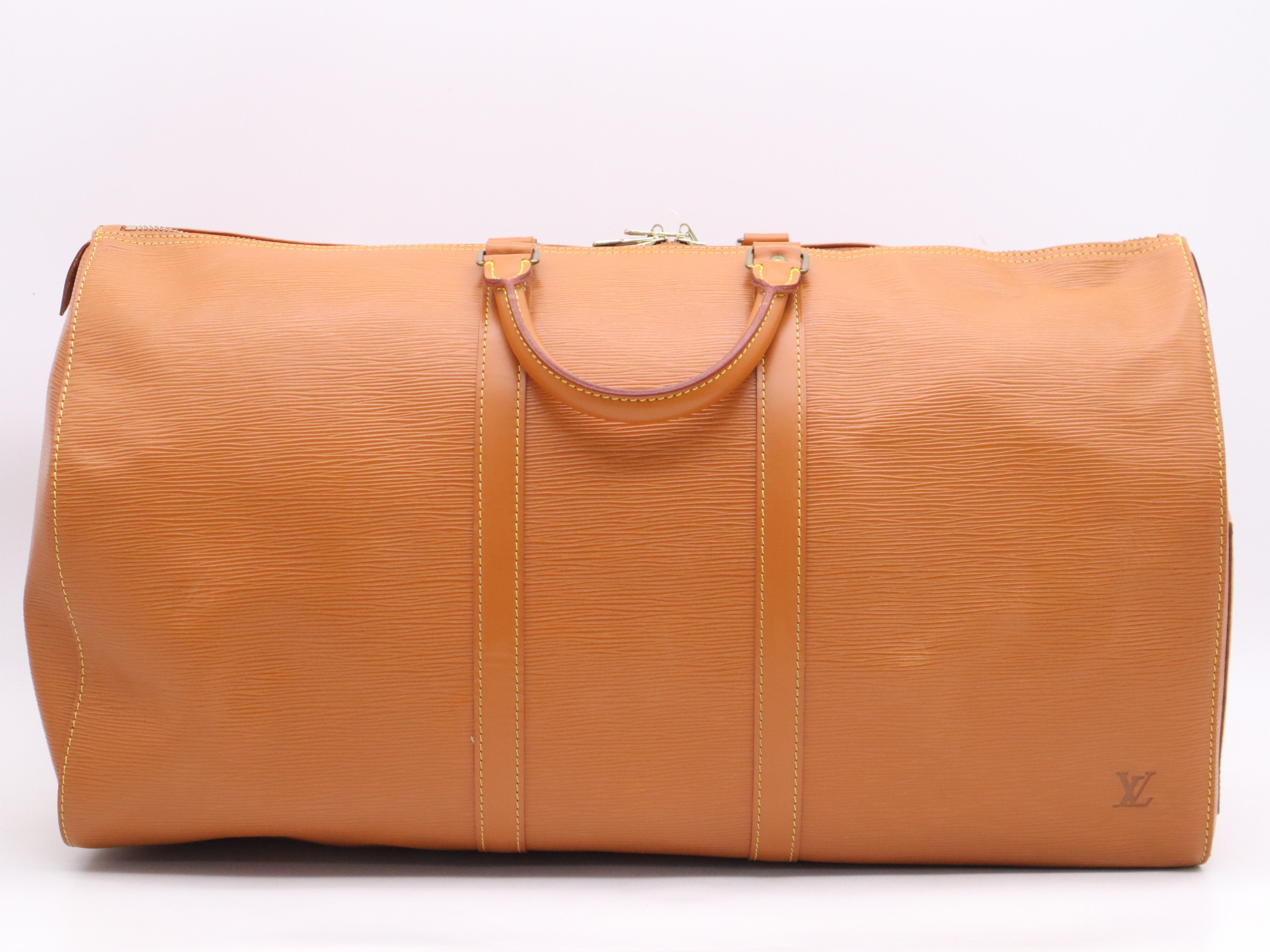 M42958 Epi Keepall 55 Zipangu Gold Boston Bag — view 2