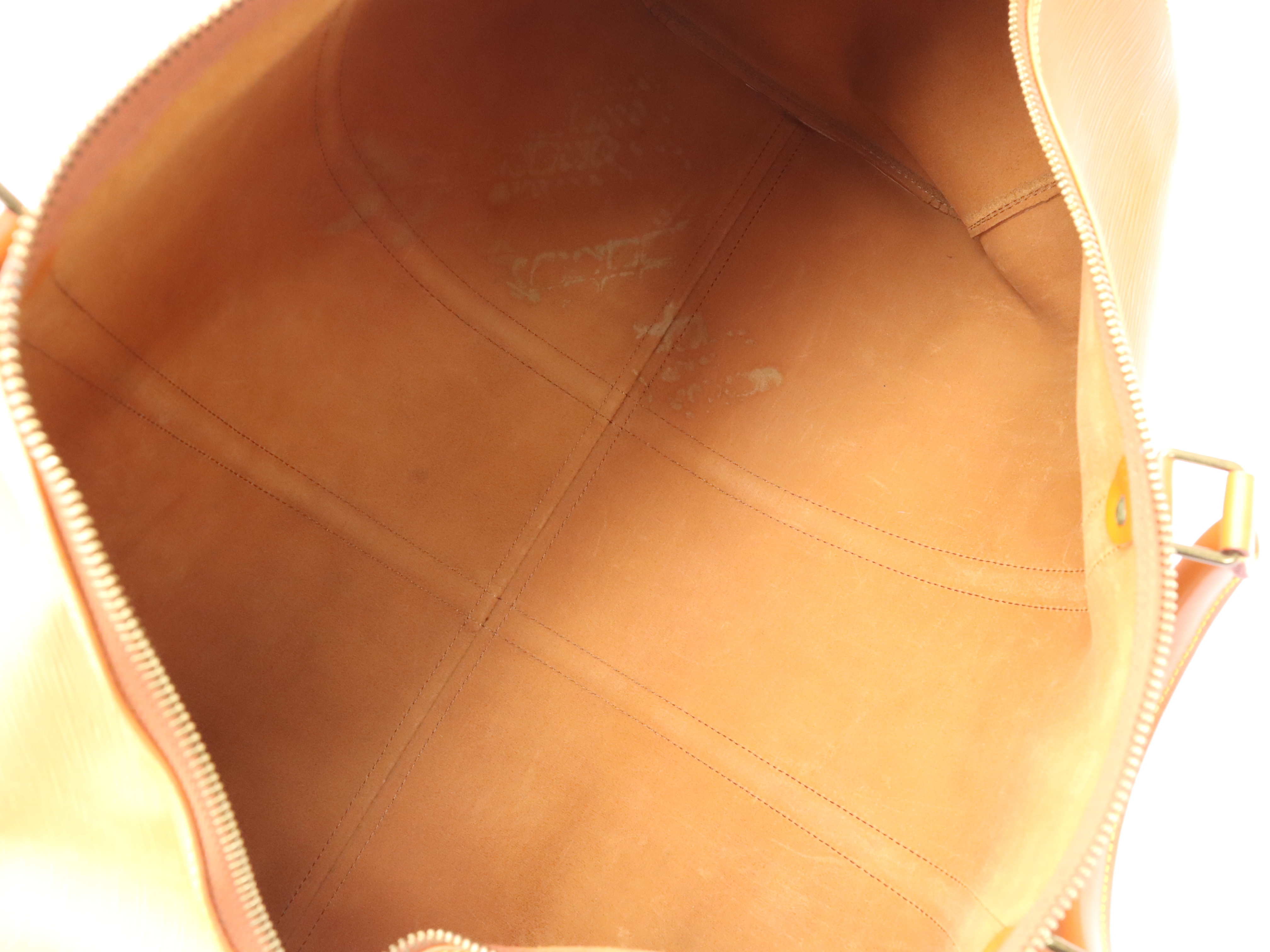 M42958 Epi Keepall 55 Zipangu Gold Boston Bag — view 12