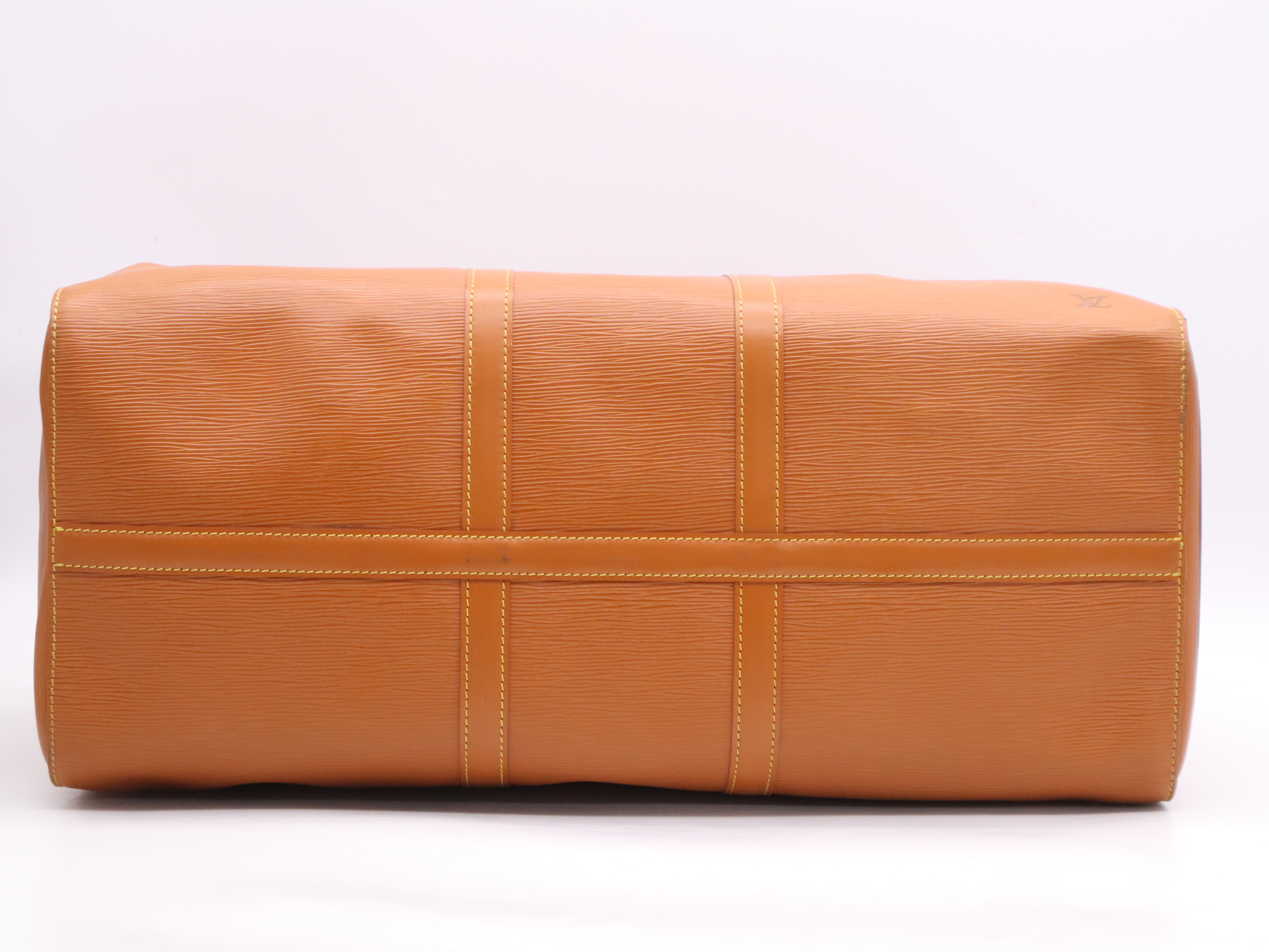 M42958 Epi Keepall 55 Zipangu Gold Boston Bag — view 4