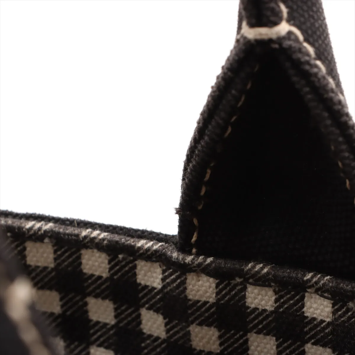 Canapa Canvas 2WAY Handbag Black 1BG439 Bearer Guarantee — view 12