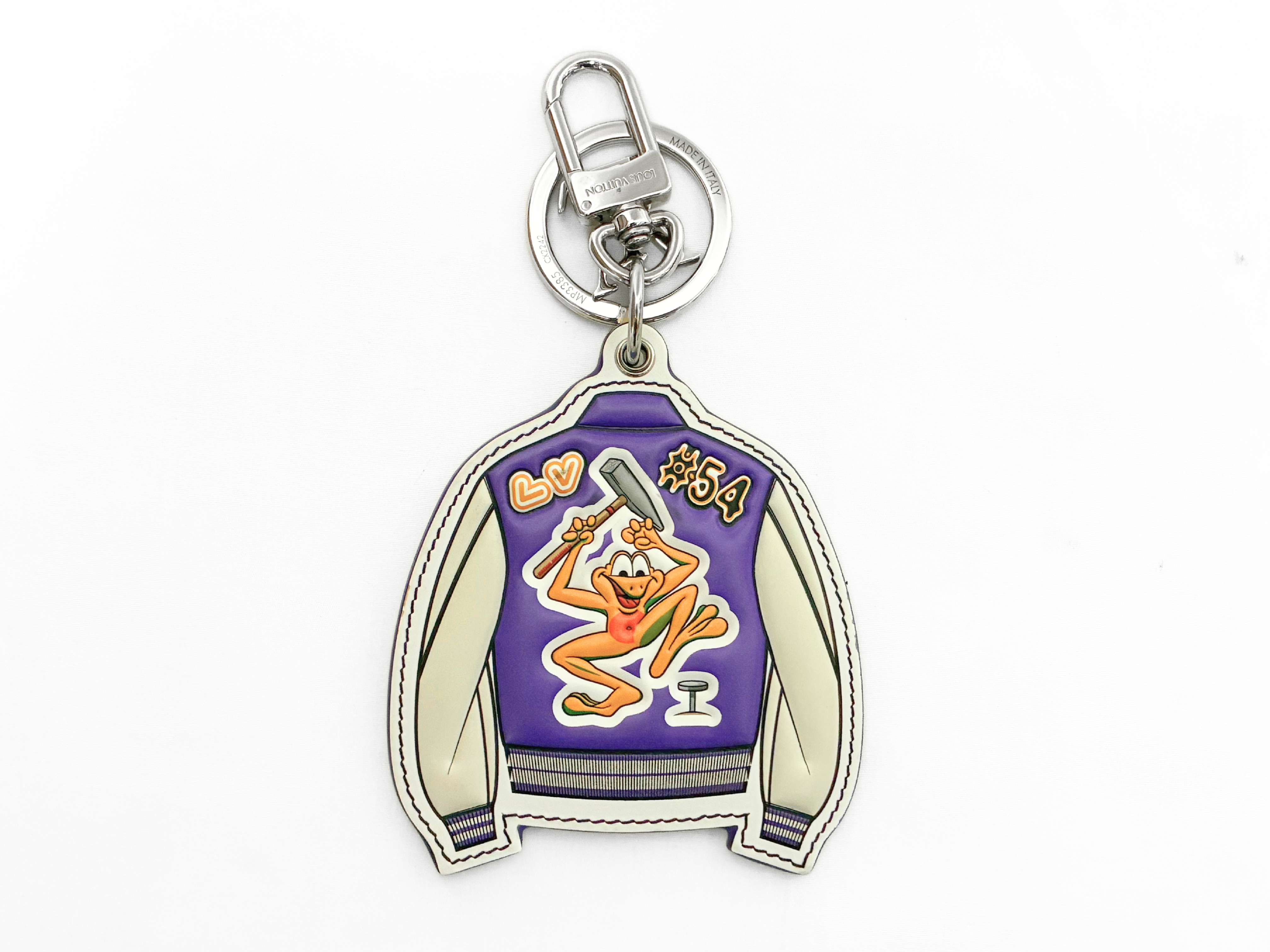 MP3385 Portefeuille LV Varsity Jacket Purple Charm — view 2
