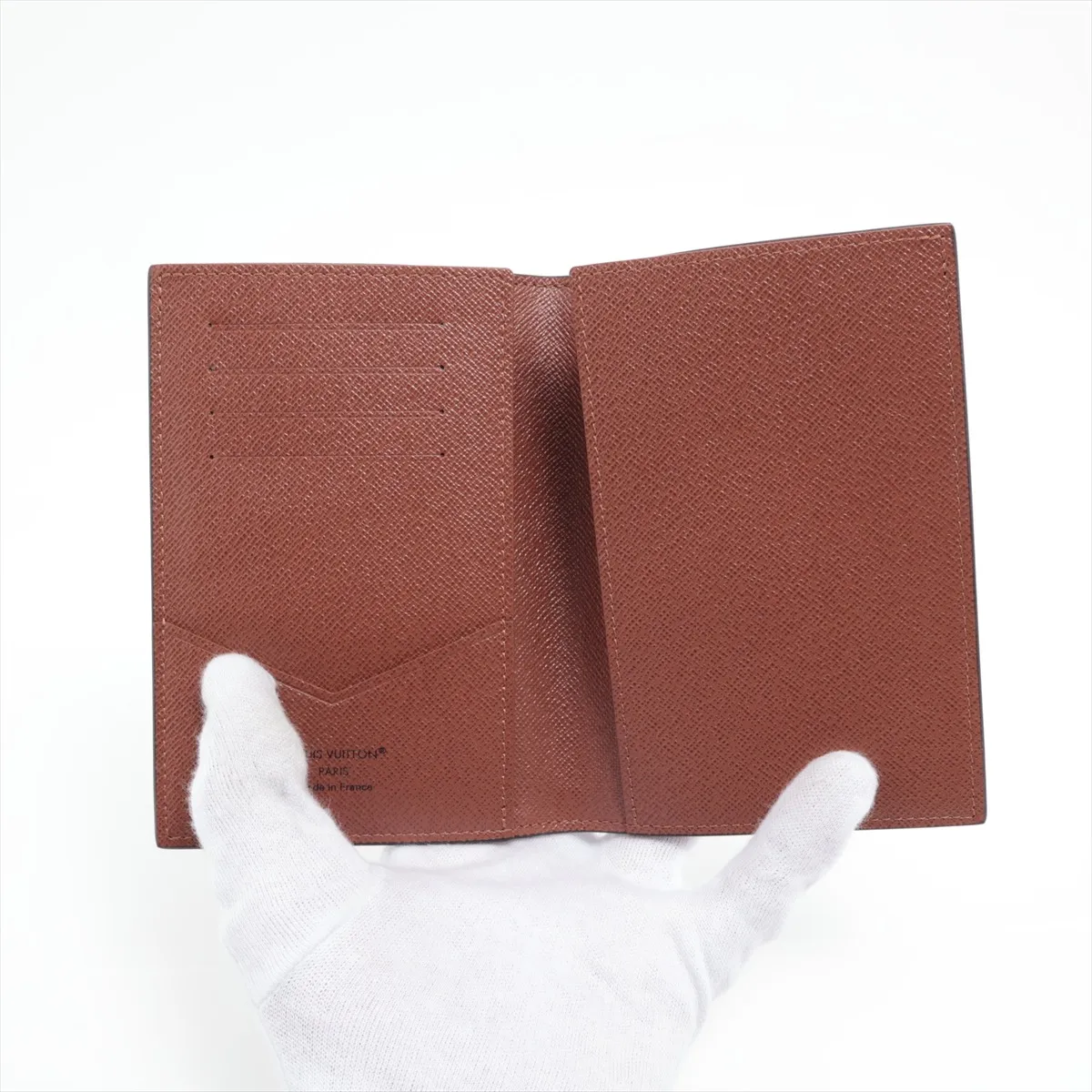 Monogram Couverture Passport M64502 Brown Pass Case (RFID Activated) — view 3