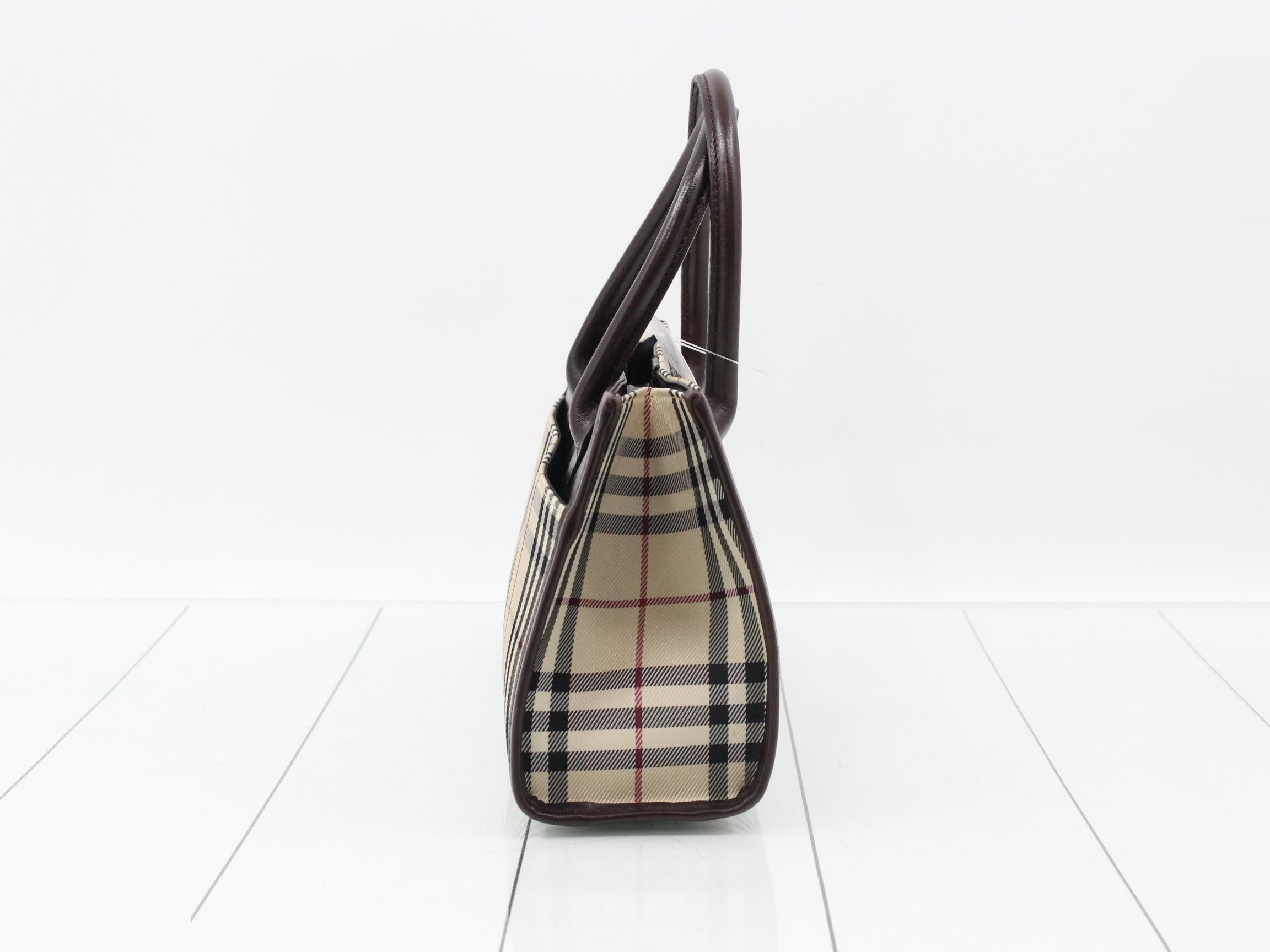Nova Check Handbag — view 3