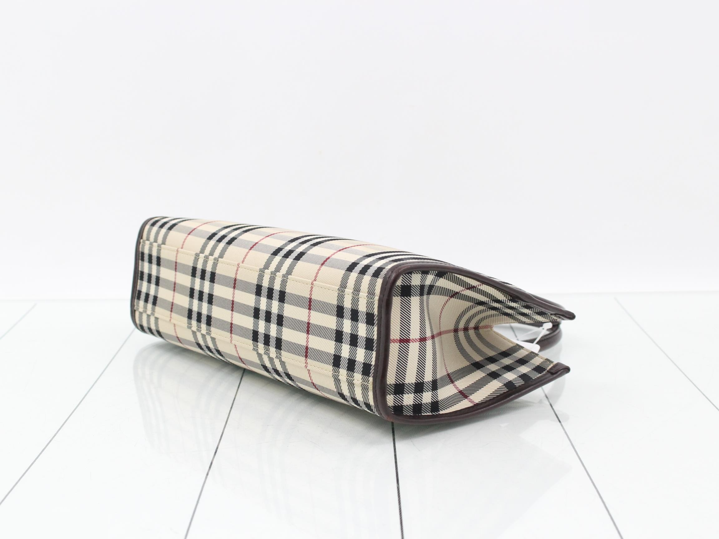 Nova Check Handbag — view 6