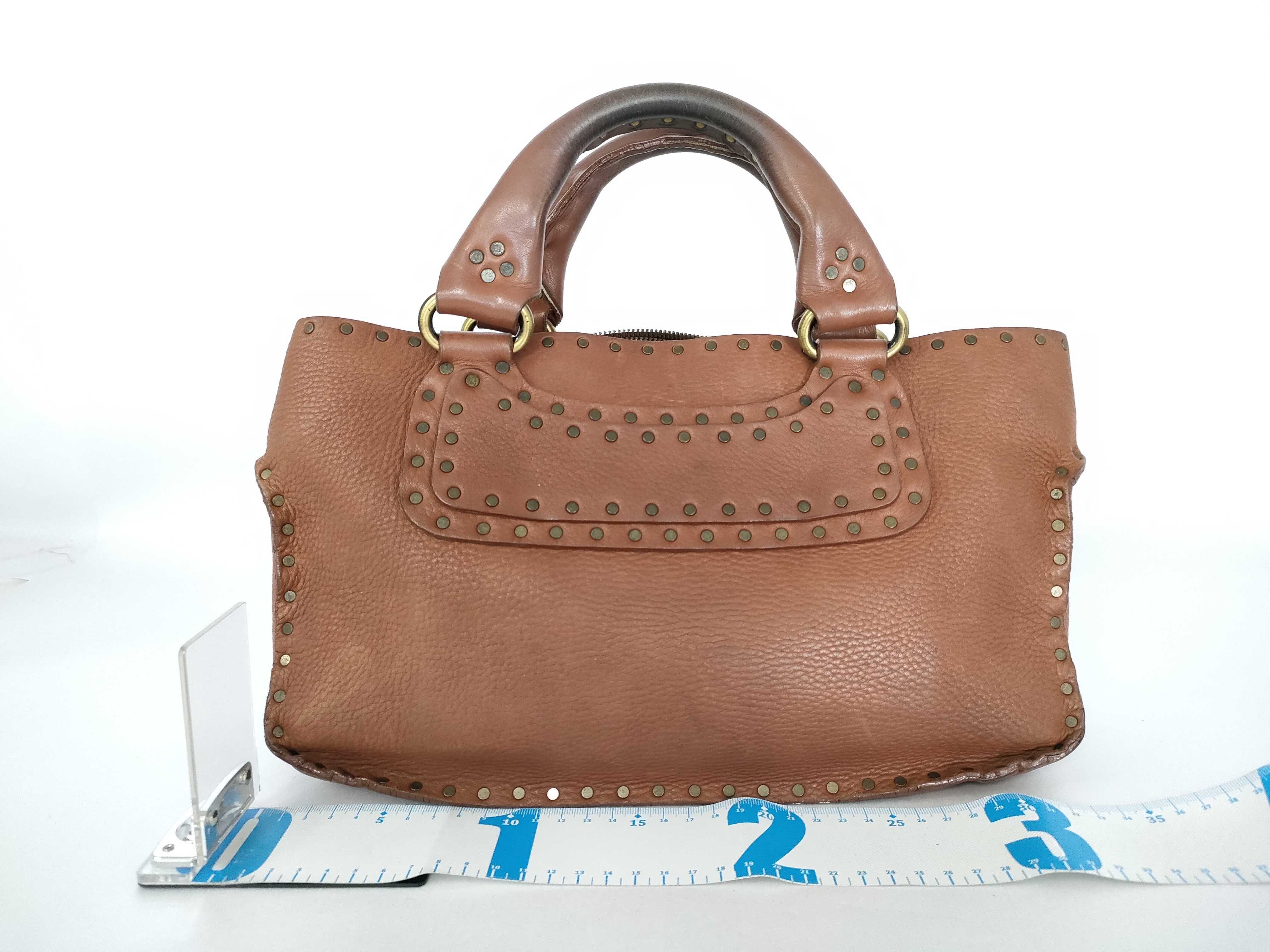 Boogie Handbag, Leather, Brown Handbag — view 2