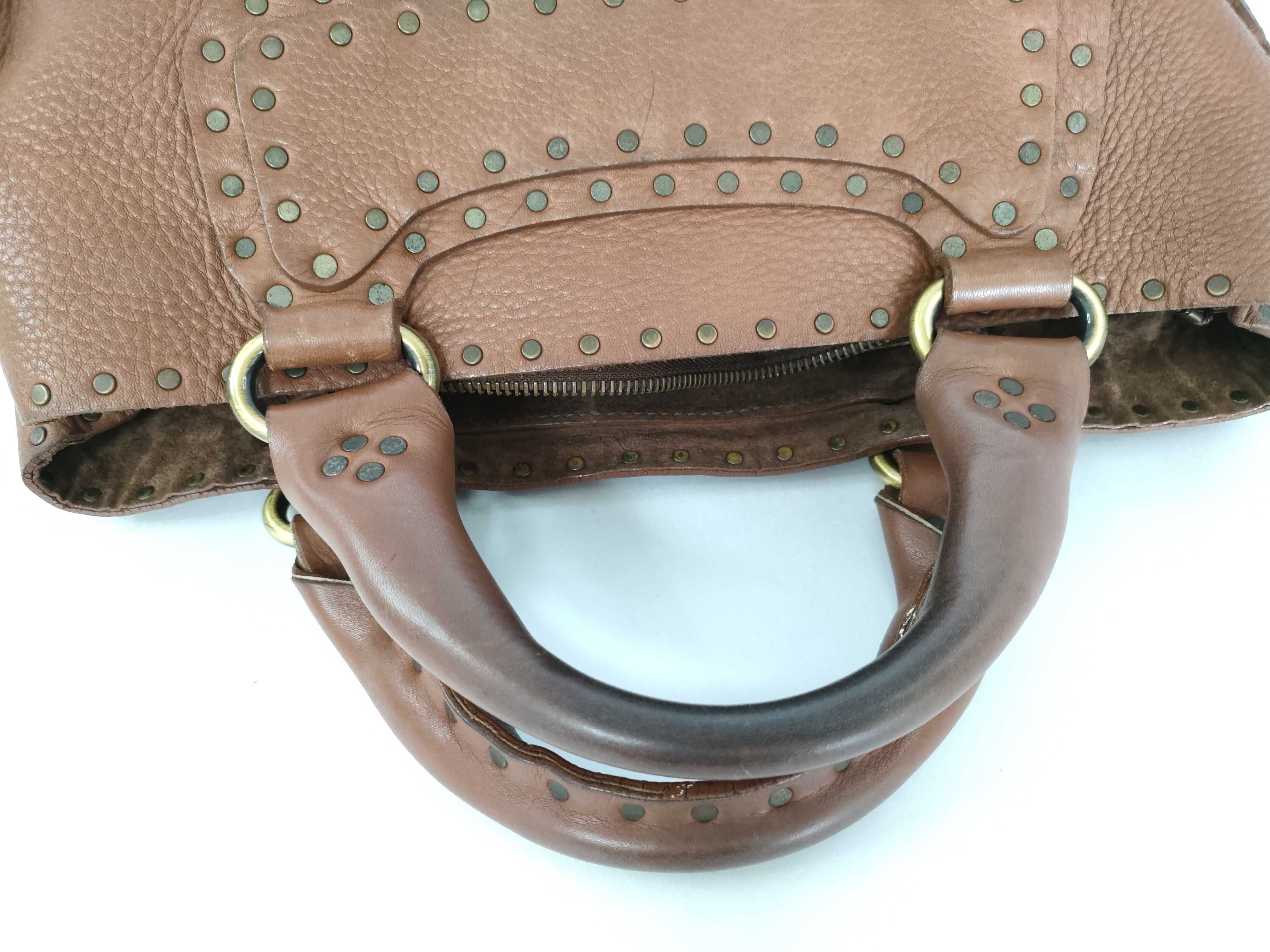 Boogie Handbag, Leather, Brown Handbag — view 3