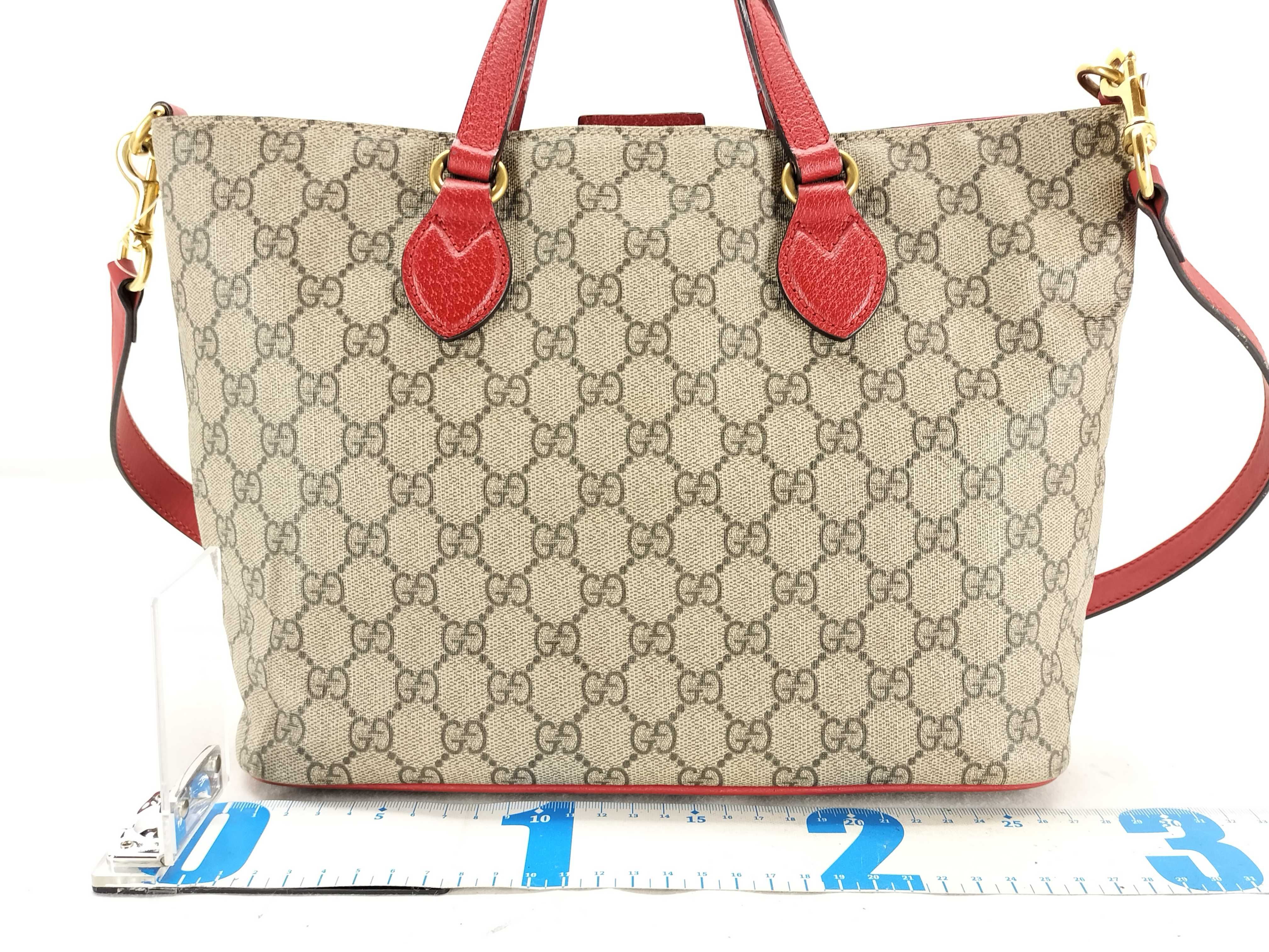 GG Supreme Gucci Tote Bag Shoulder Bag Tote Bag — view 2