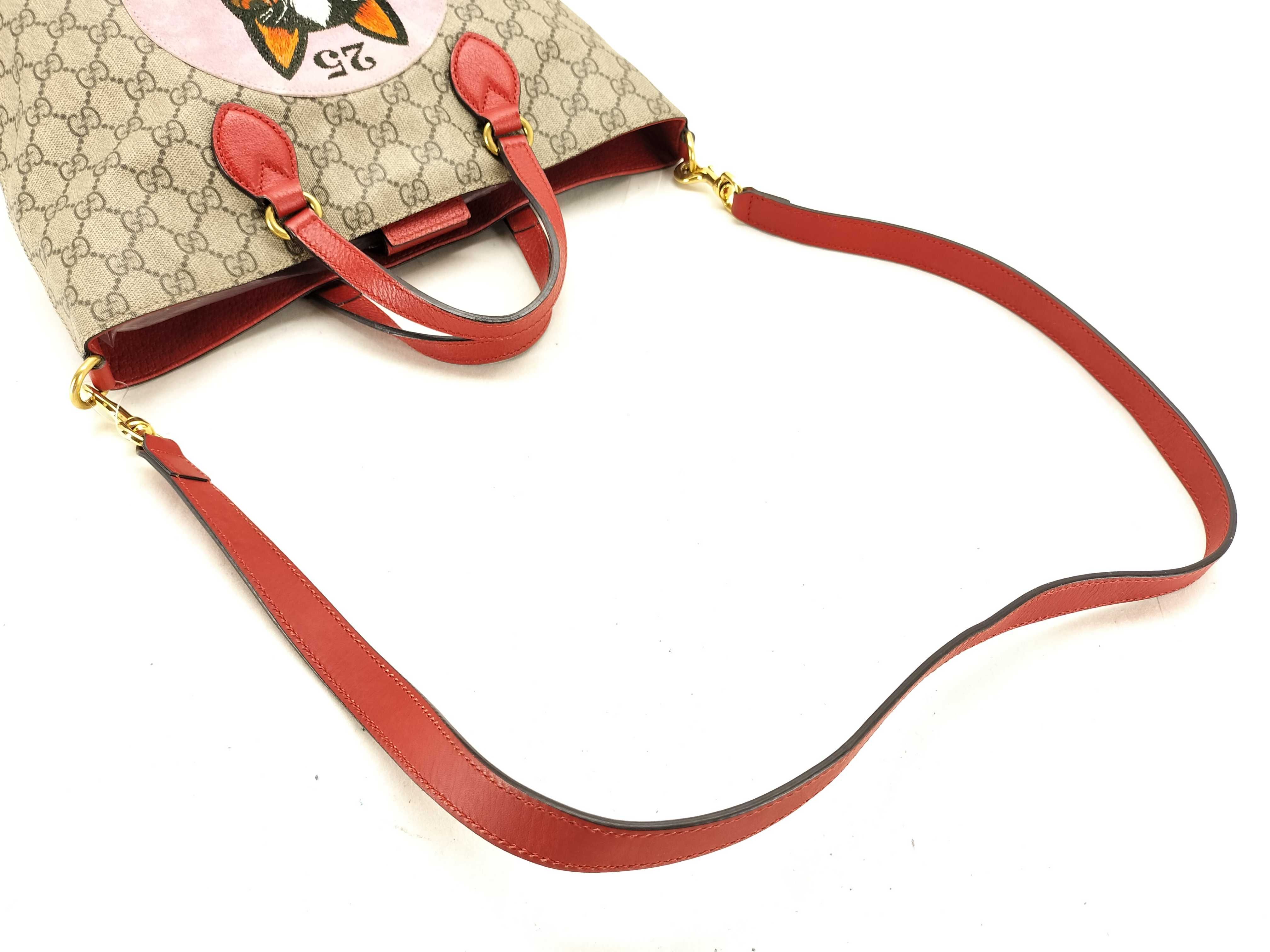 GG Supreme Gucci Tote Bag Shoulder Bag Tote Bag — view 4