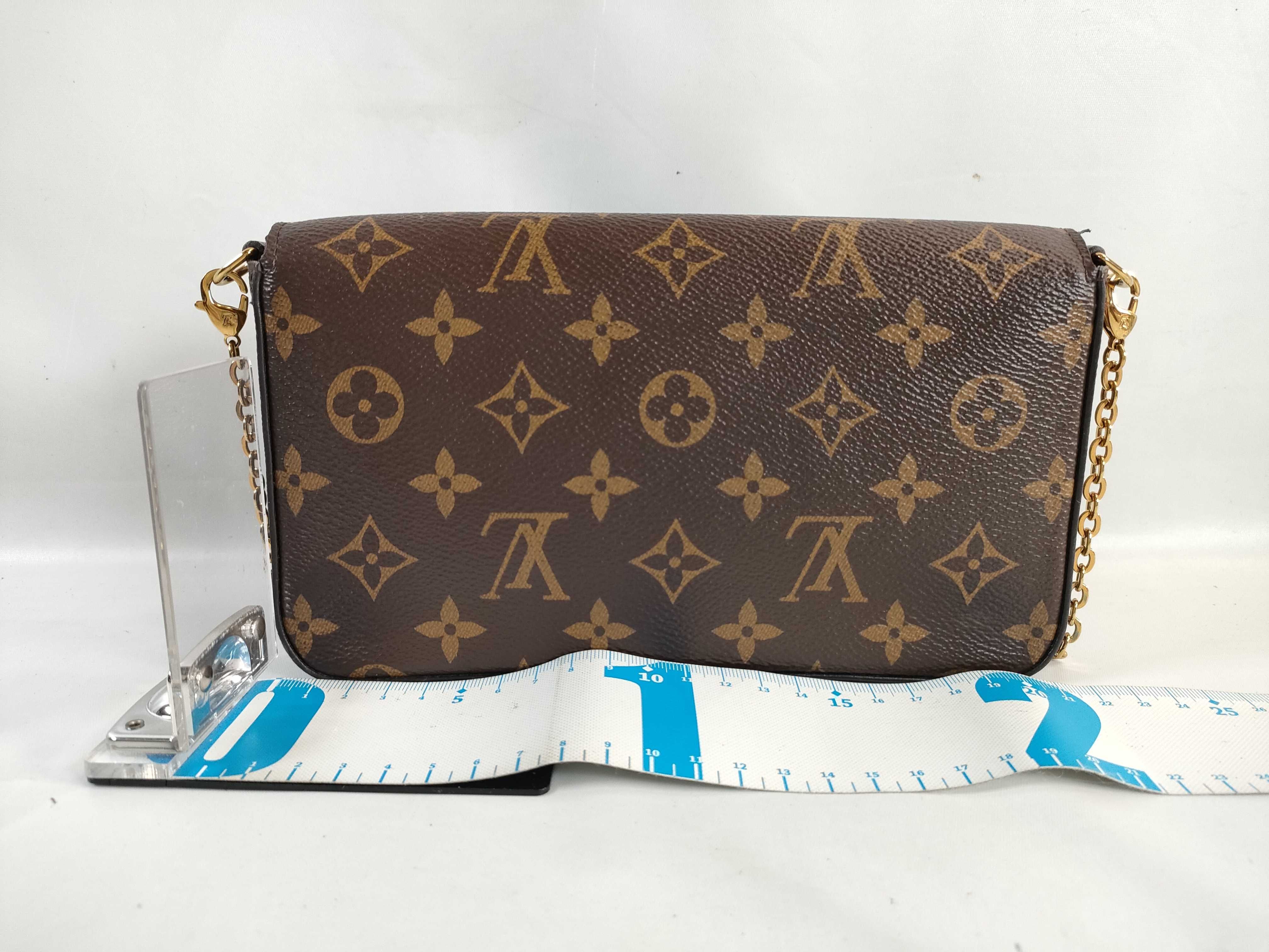 Monogram Pochette Felicie Chain Shoulder Bag — view 2