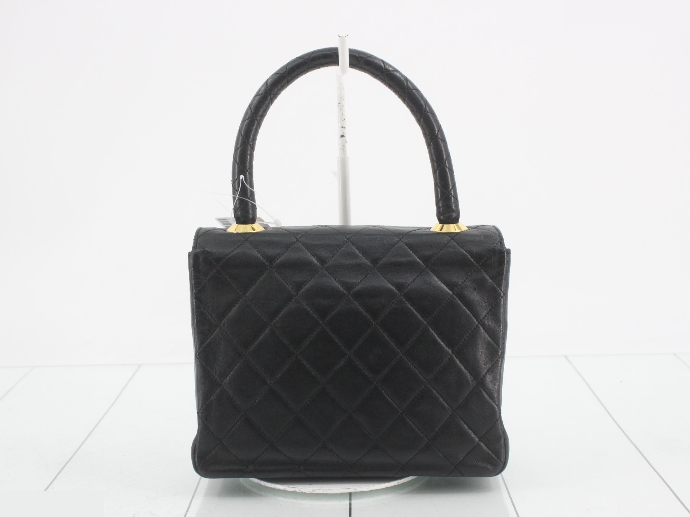 Matelassé Leather Handbag — view 2