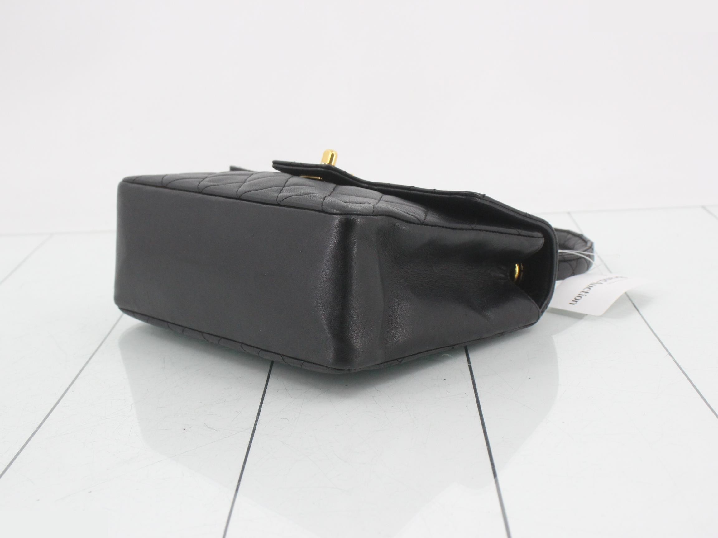 Matelassé Leather Handbag — view 6