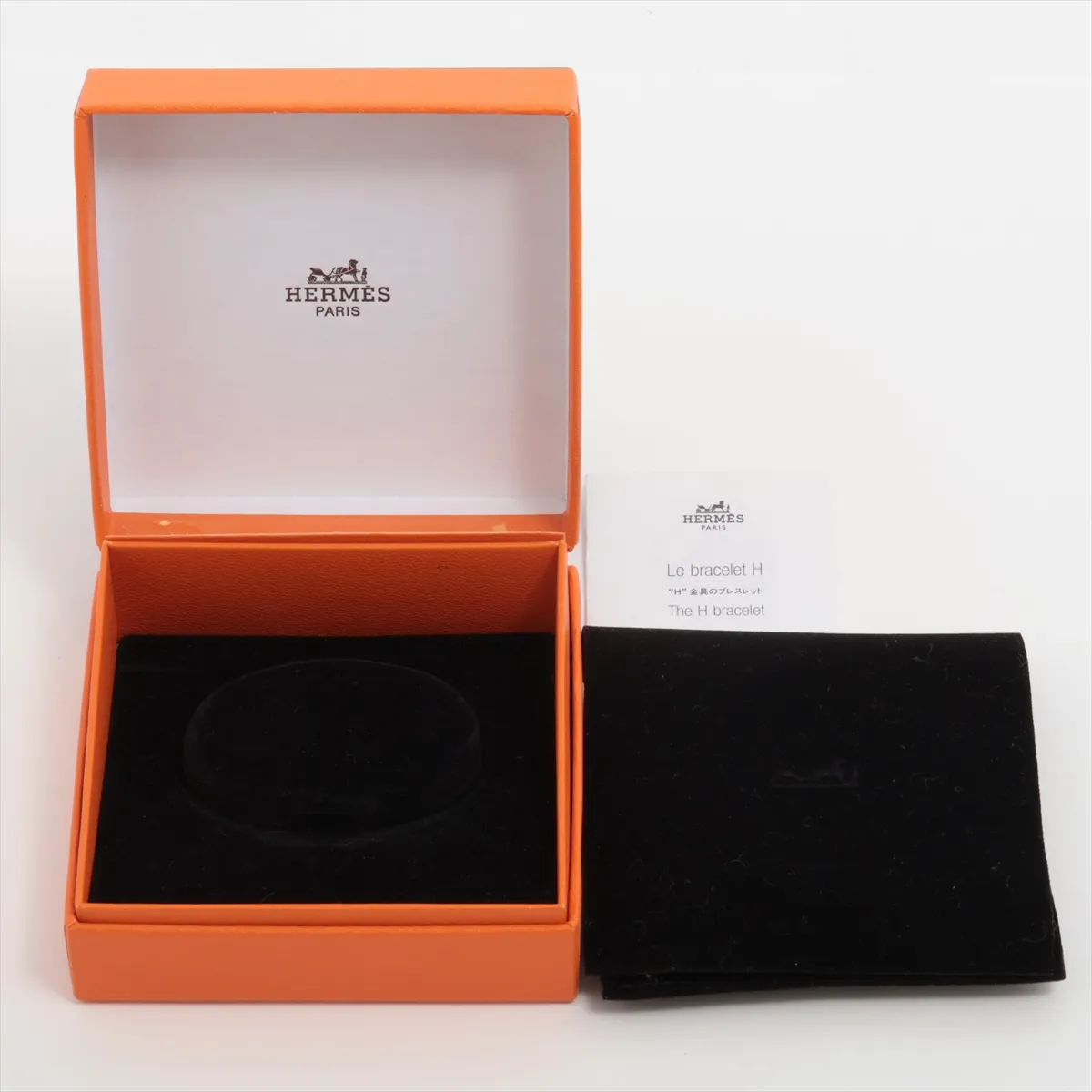 Click H Fan Bangle, GP Gold x Black, — view 7