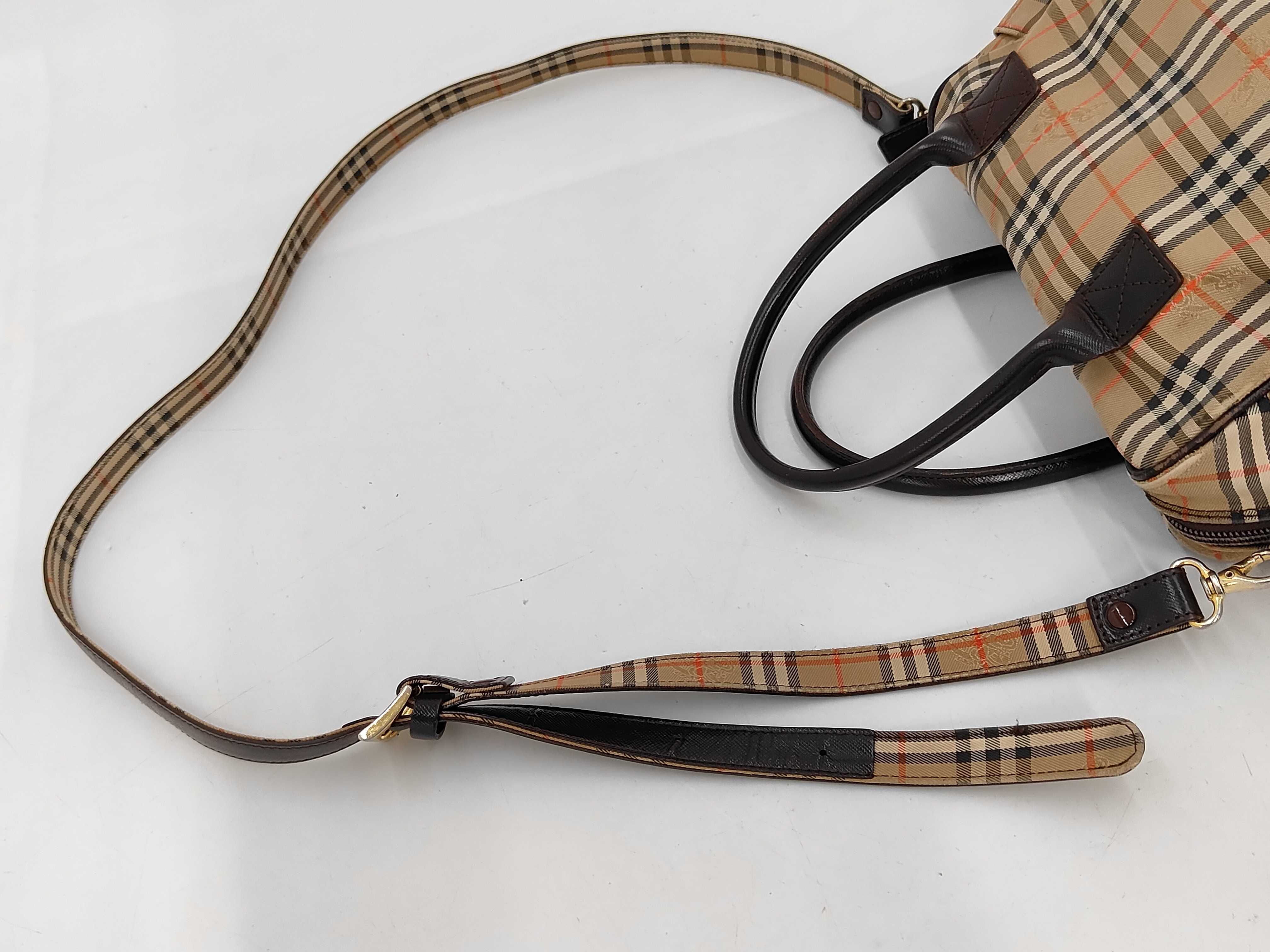 Nova Check pattern logo handbag — view 5
