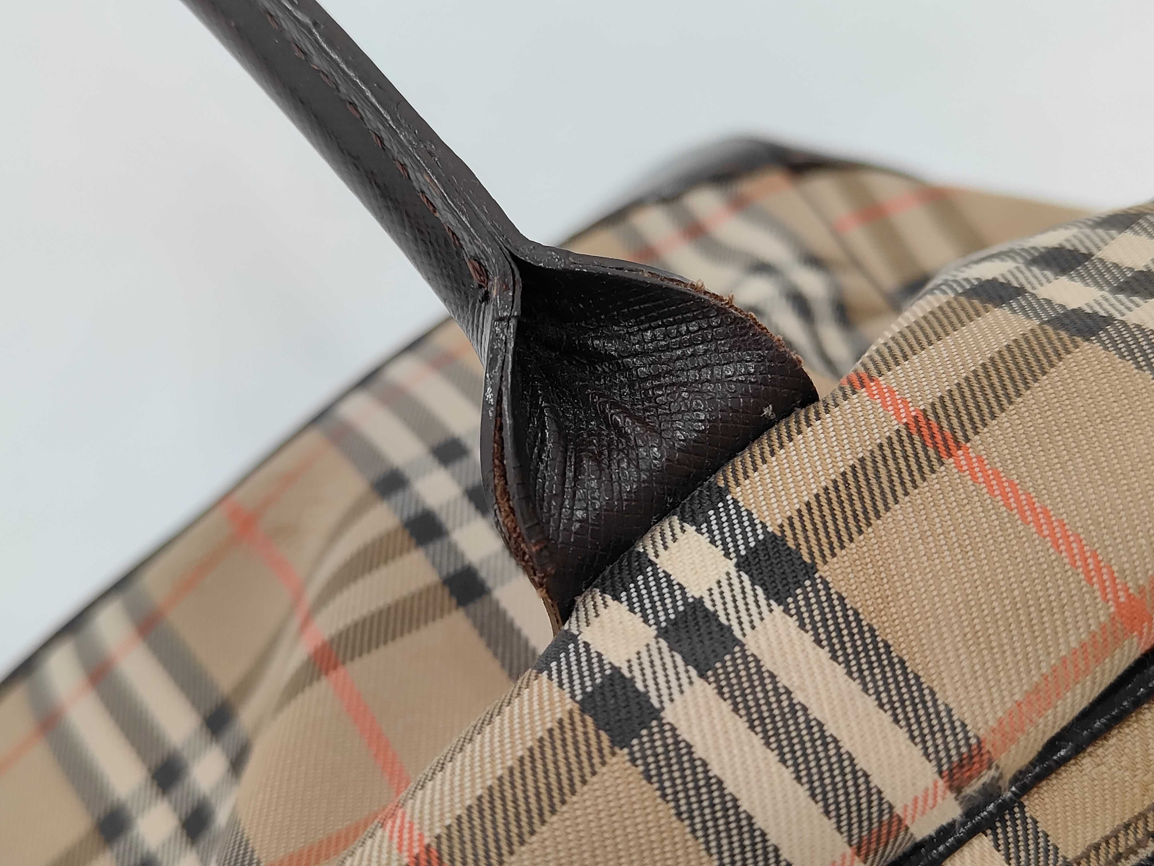 Nova Check pattern logo handbag — view 7