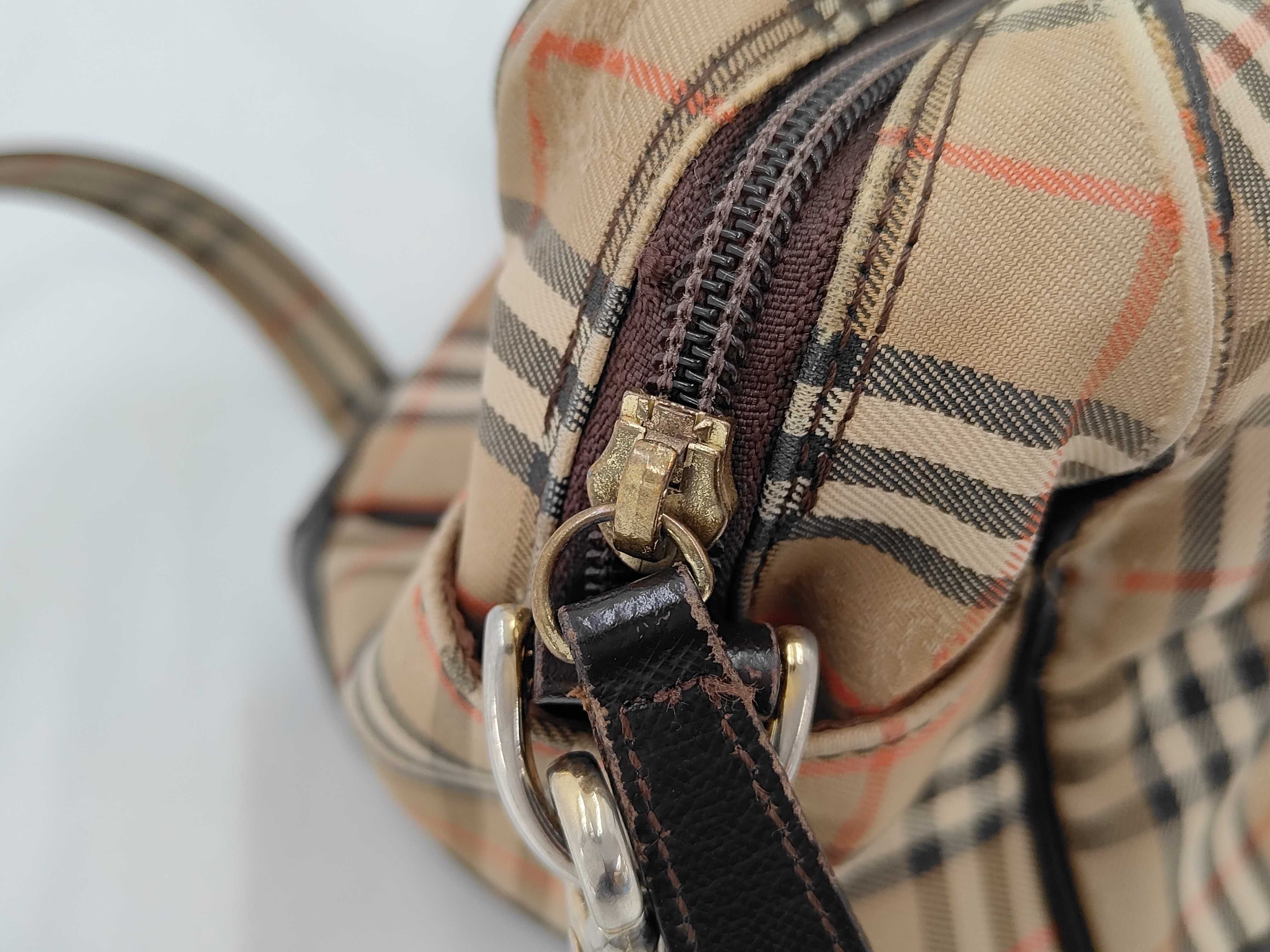 Nova Check pattern logo handbag — view 9