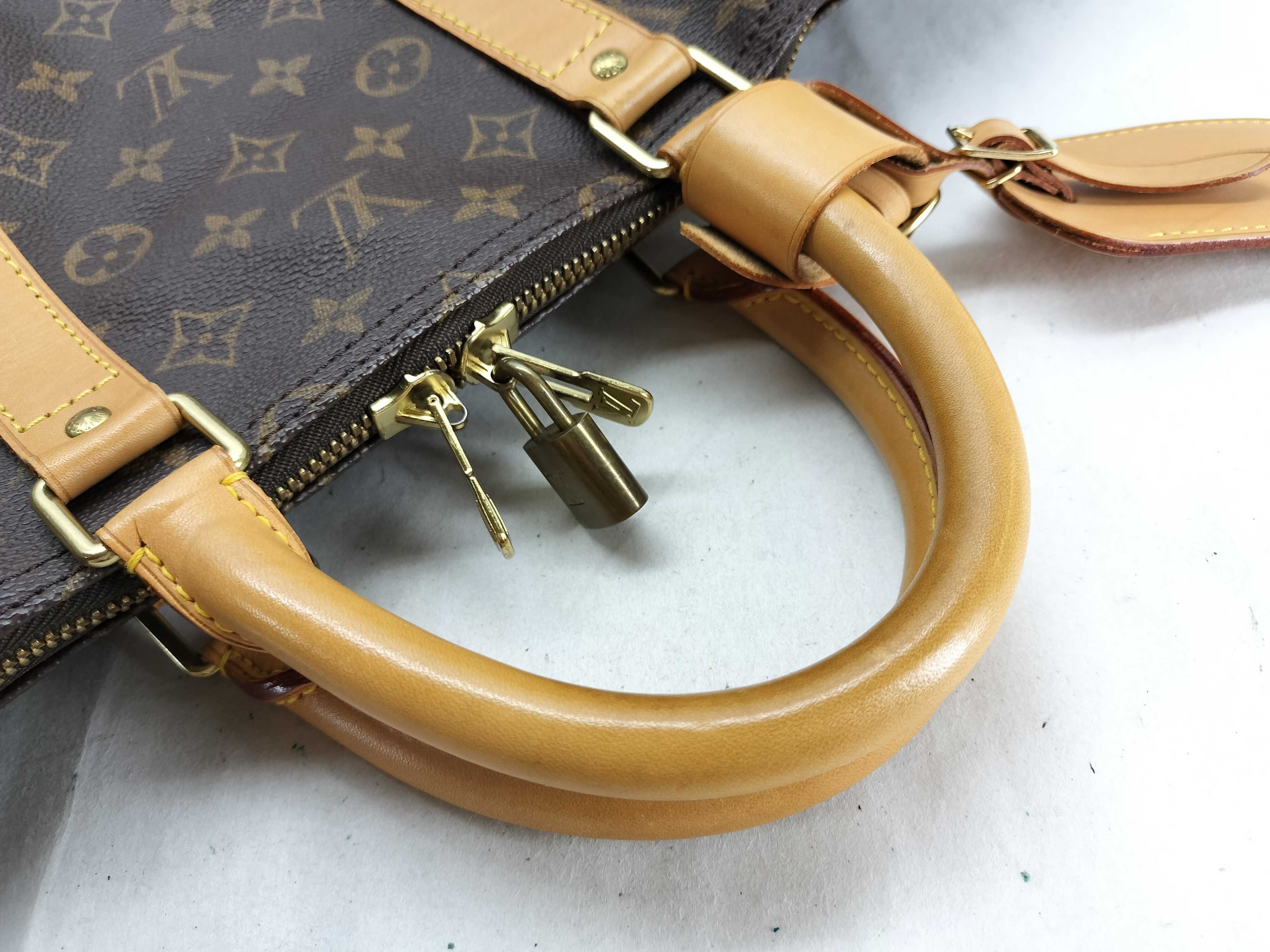 Monogram Keepall 55 M41424 Brown SP1916 Boston Bag — view 3