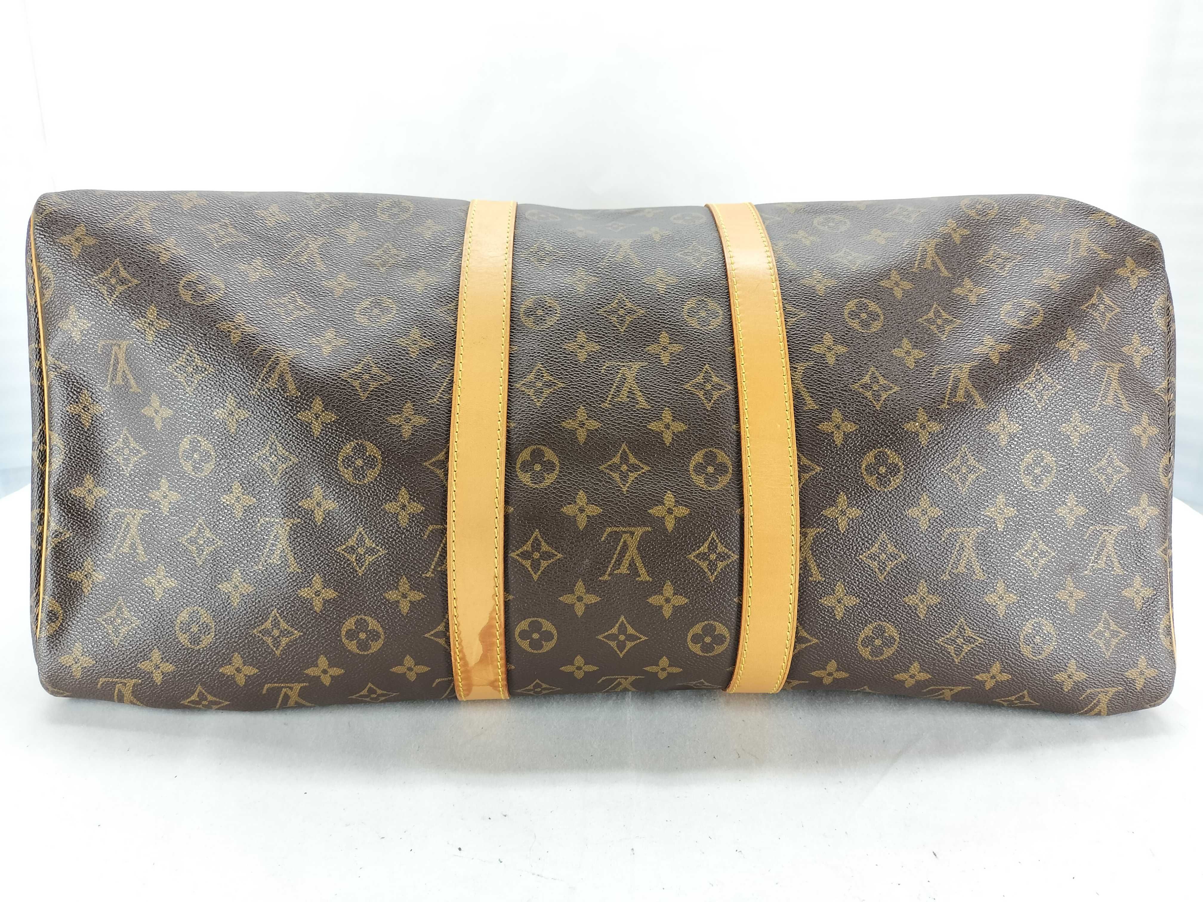 Monogram Keepall 55 M41424 Brown SP1916 Boston Bag — view 7