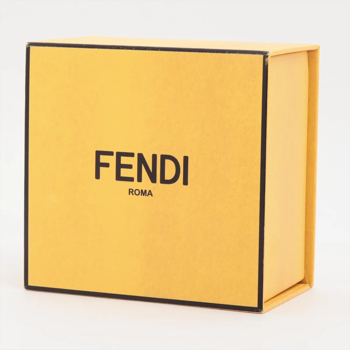 F is Fendi Necklace, GP x Faux Pearl, Gold. Shows signs of wear, — view 6