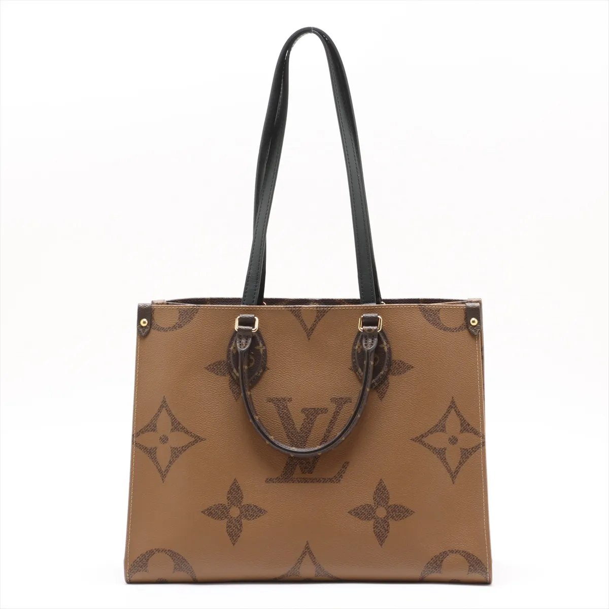 Giant Monogram Reverse On the Go MM M45321 AR0261 Brown RFID reaction available — view 2