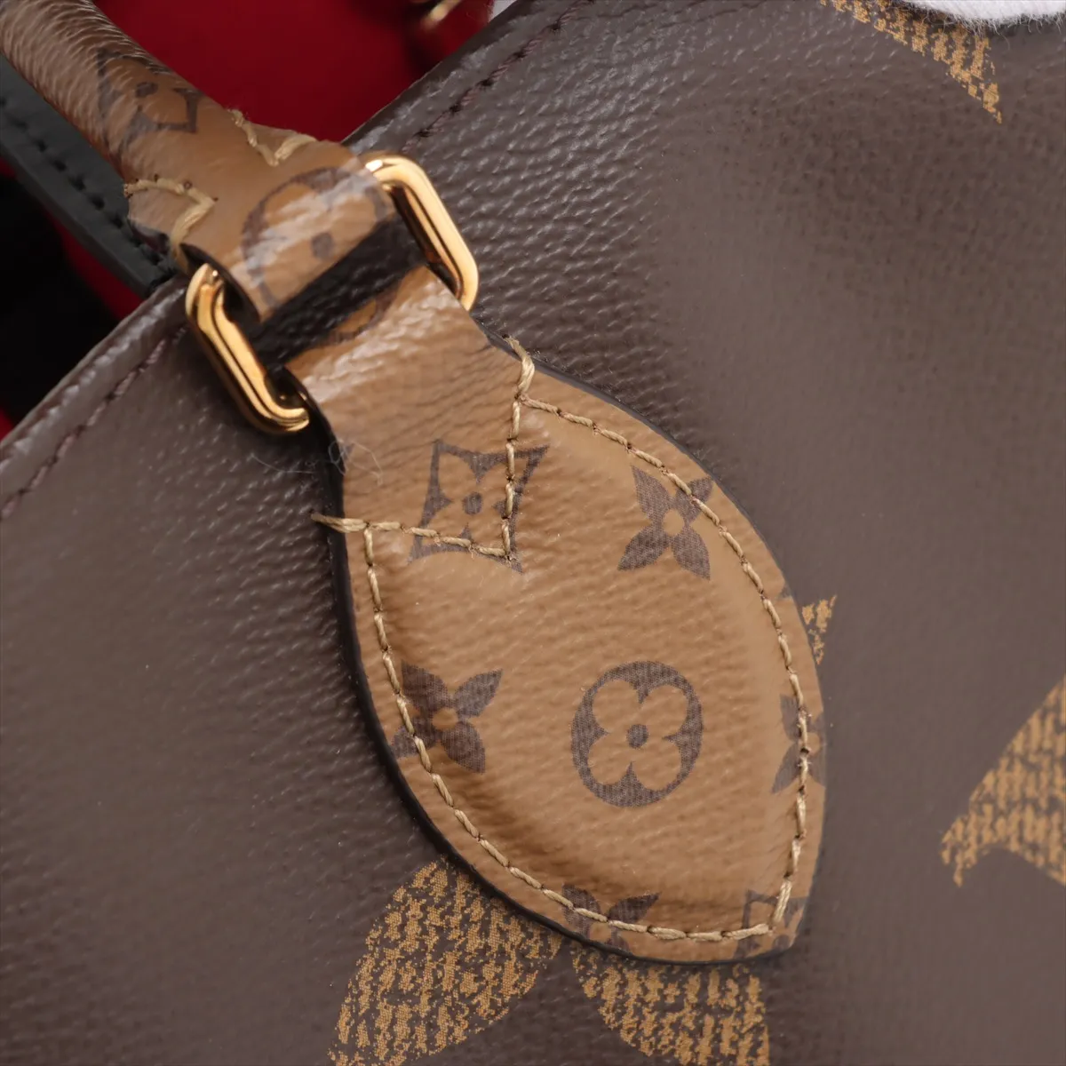 Giant Monogram Reverse On the Go MM M45321 AR0261 Brown RFID reaction available — view 13