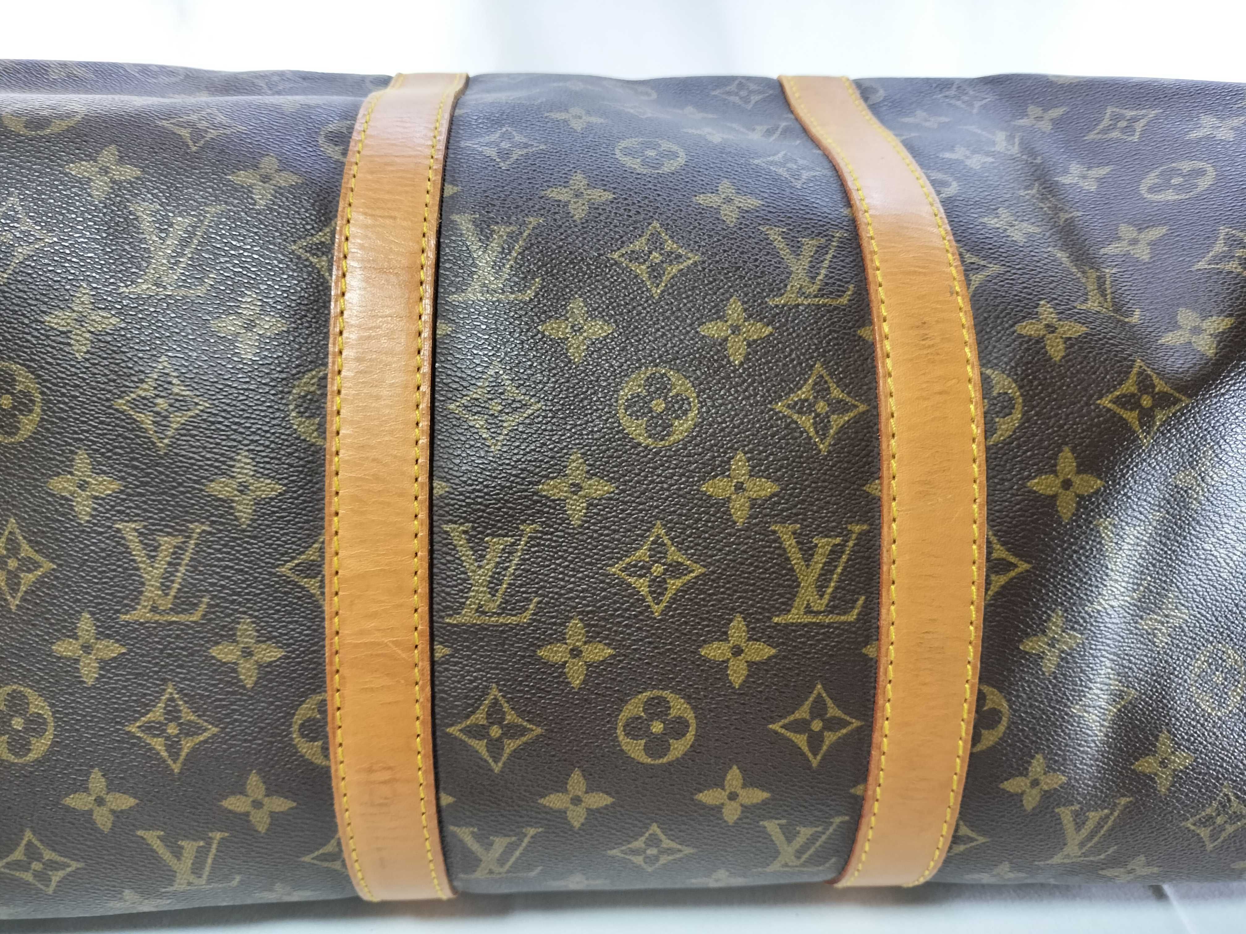Monogram Keepall Bandoulière 50 Boston Bag — view 8