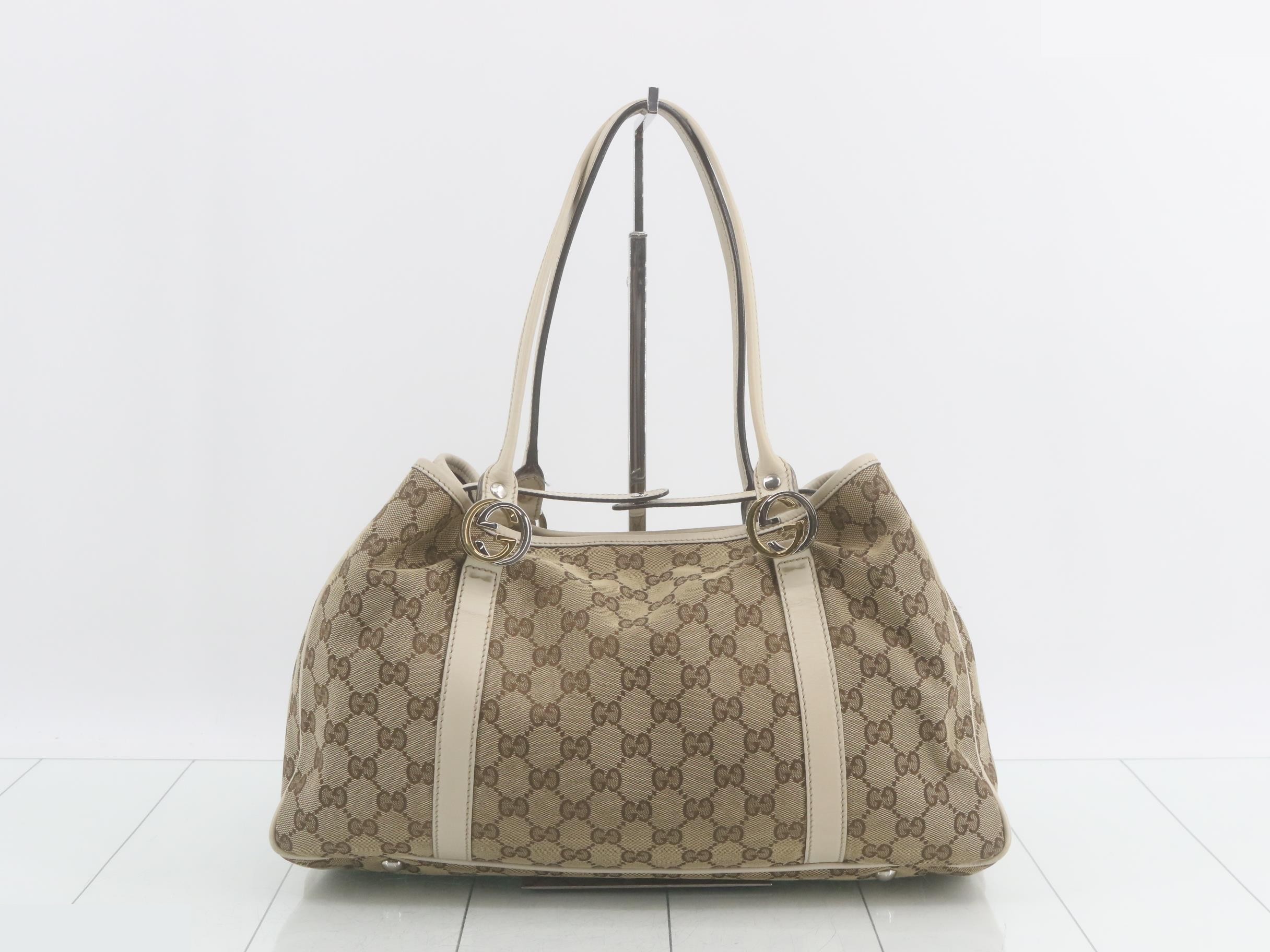 GG Canvas GG Twins Tote Bag — view 2