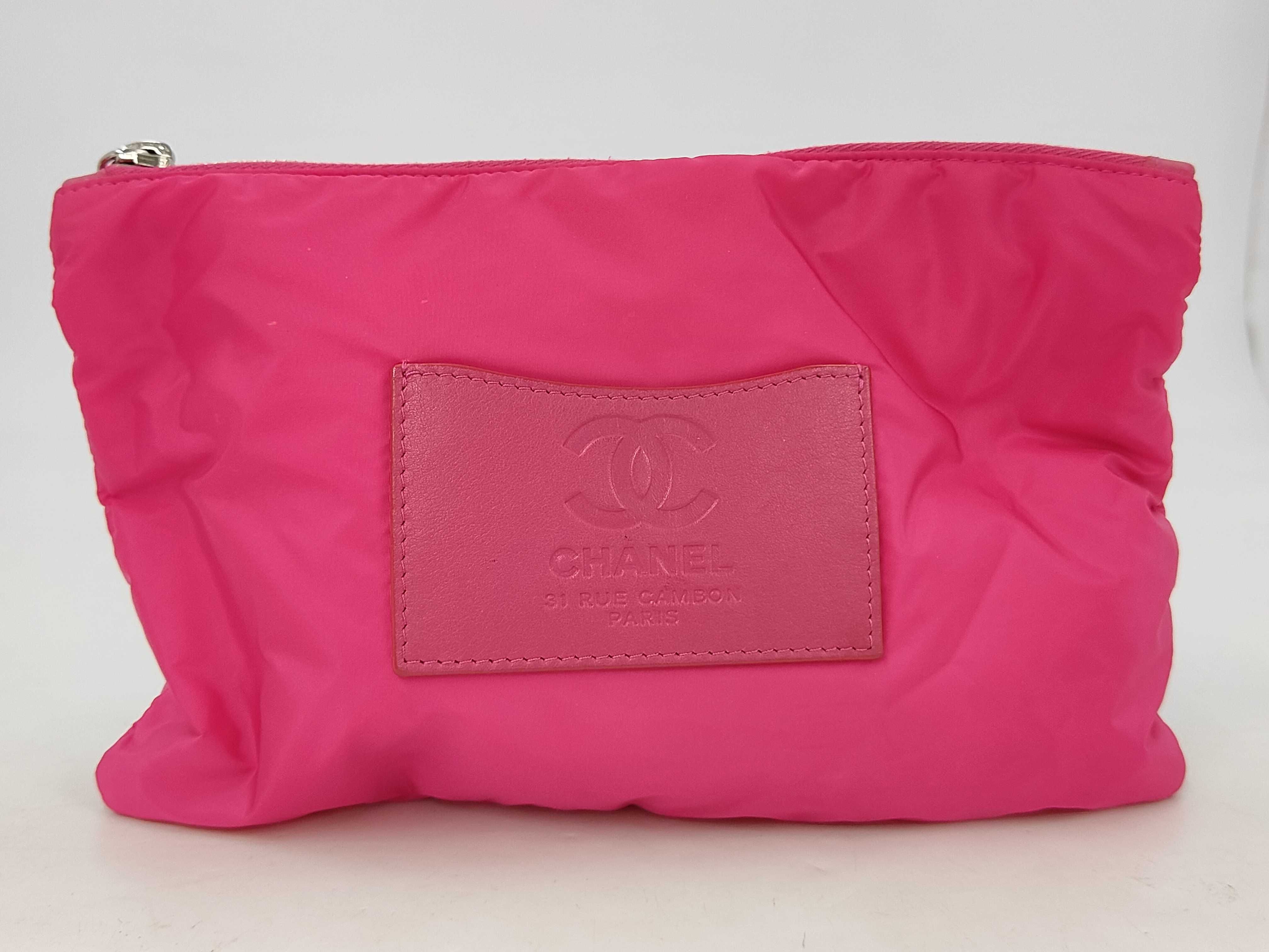 Mademoiselle Nylon Shoulder Bag with Silver Hardware (Serial Number 16) — view 14