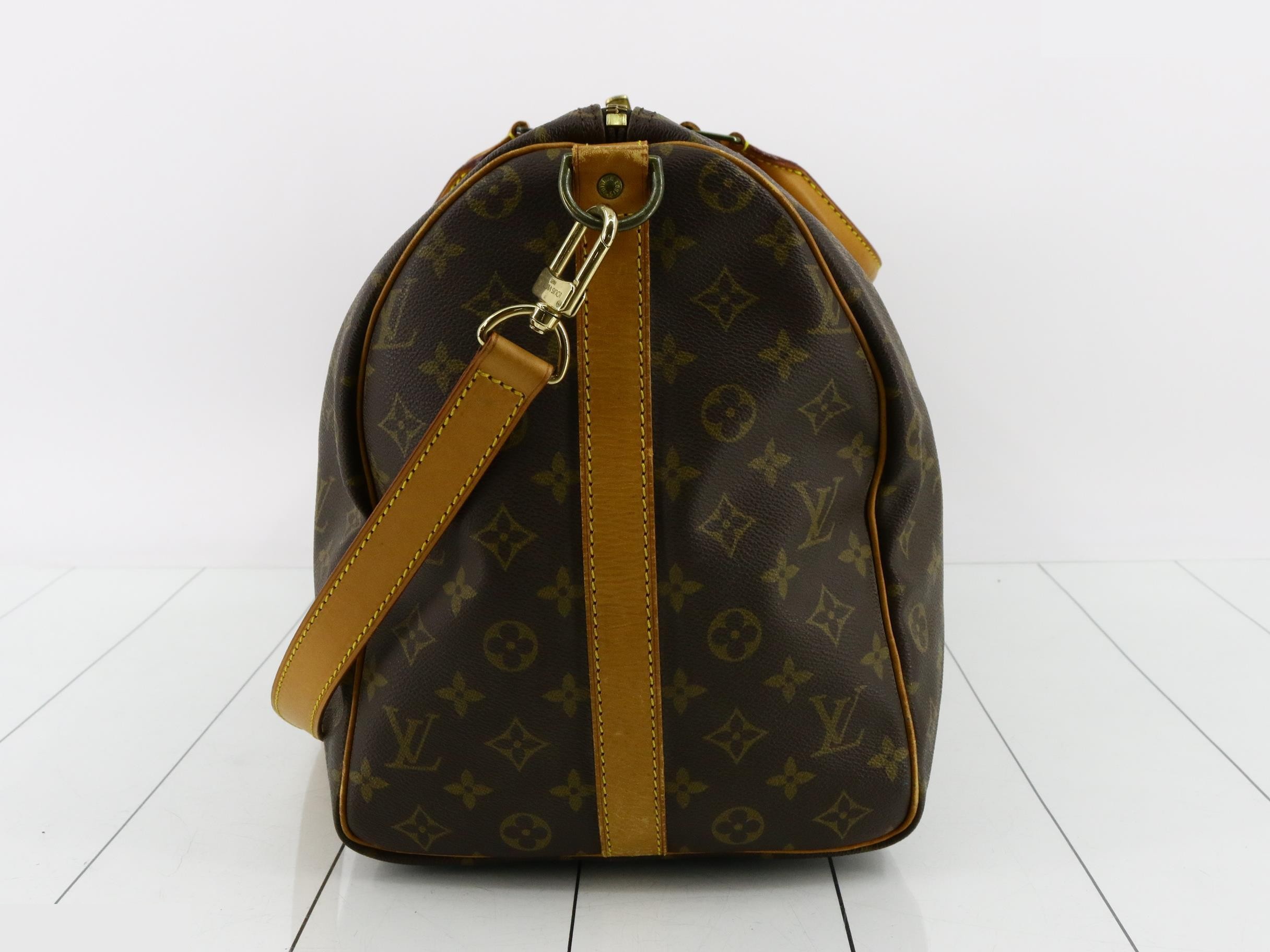 Keepall Bandoulière 50 with shoulder strap — view 3
