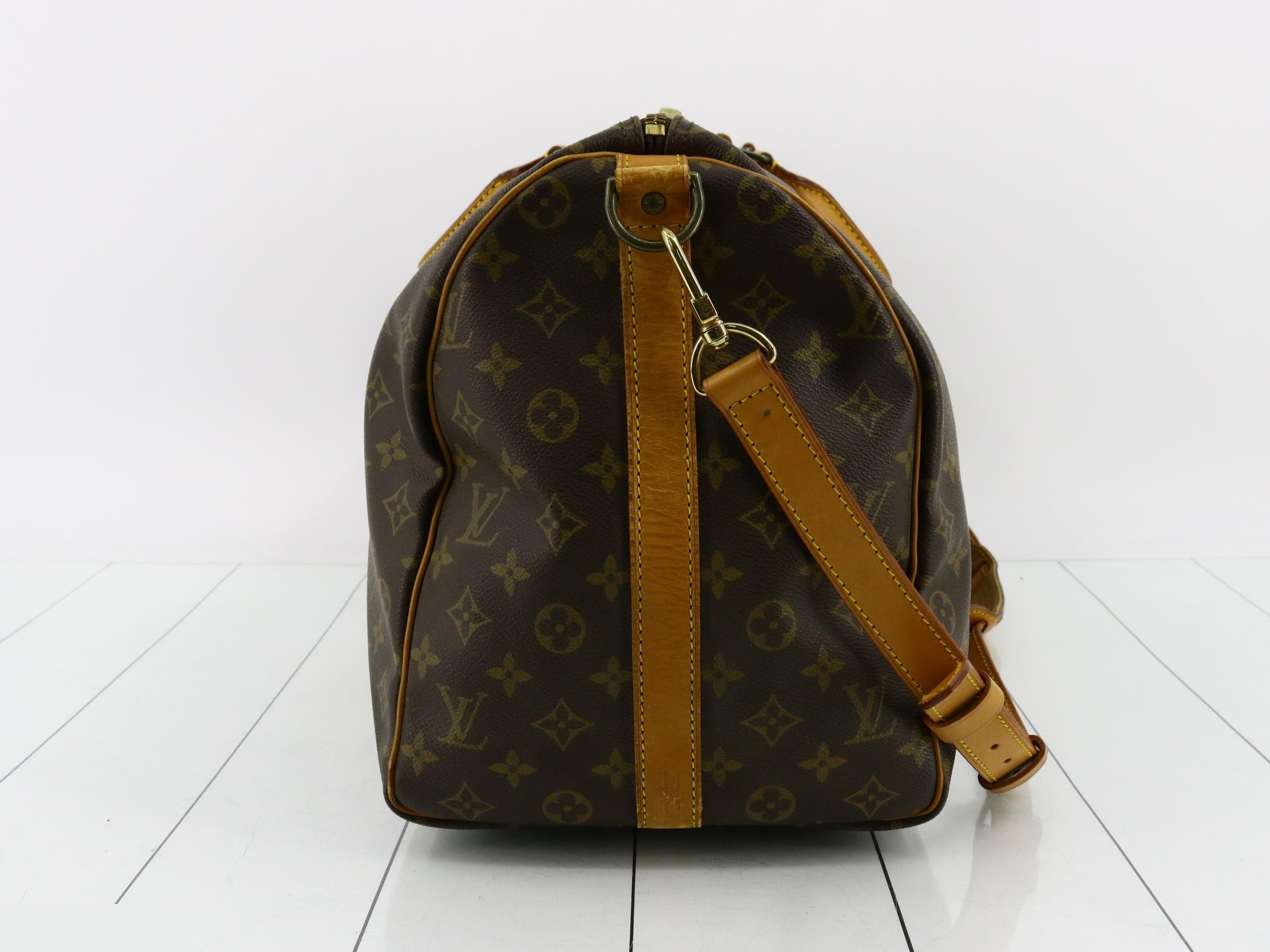 Keepall Bandoulière 50 with shoulder strap — view 4