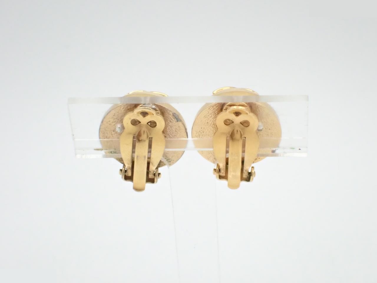Earrings, Coco Mark, White — view 2
