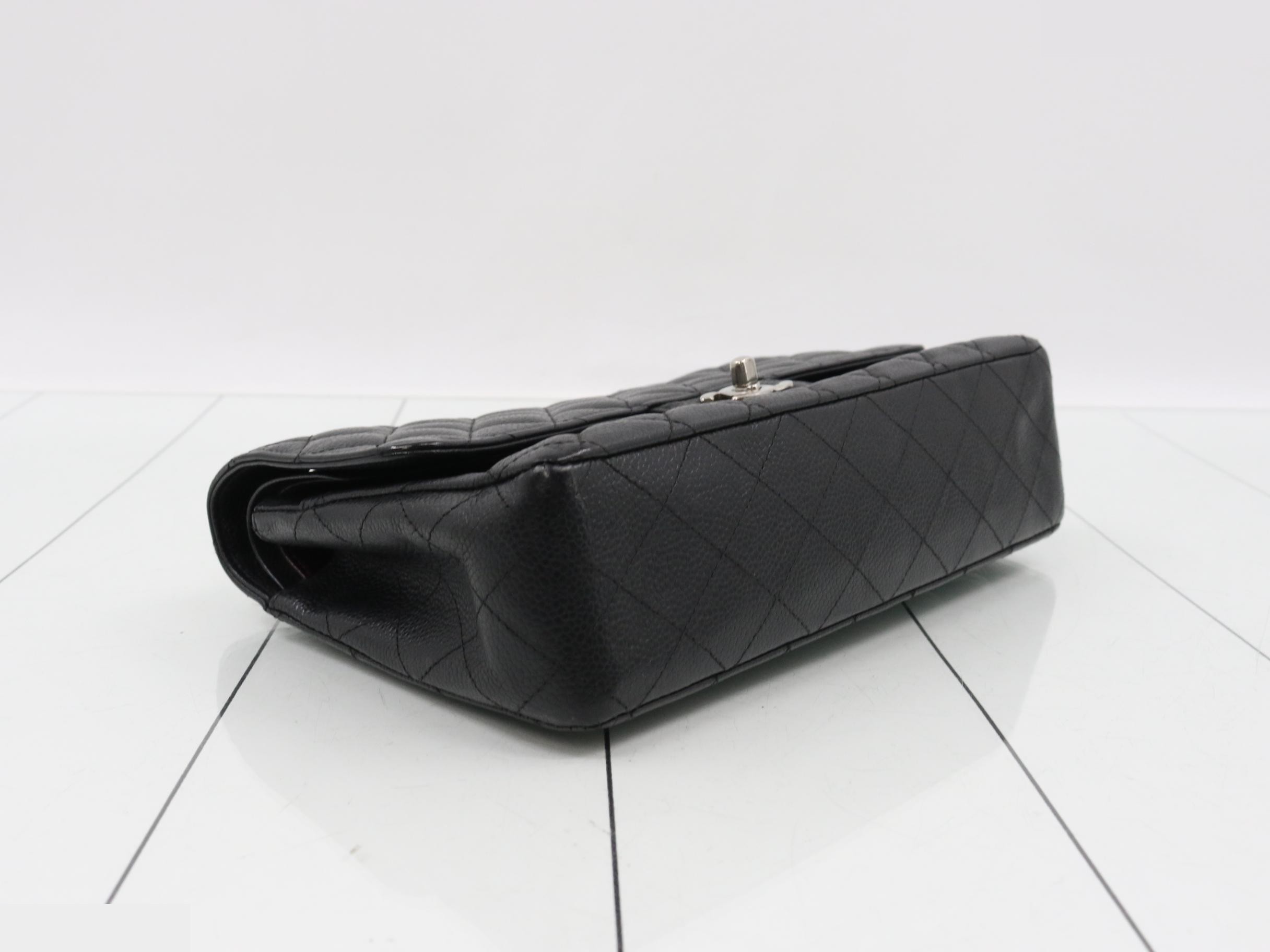 Double flap 25 caviar chain shoulder bag (with seal) — view 5