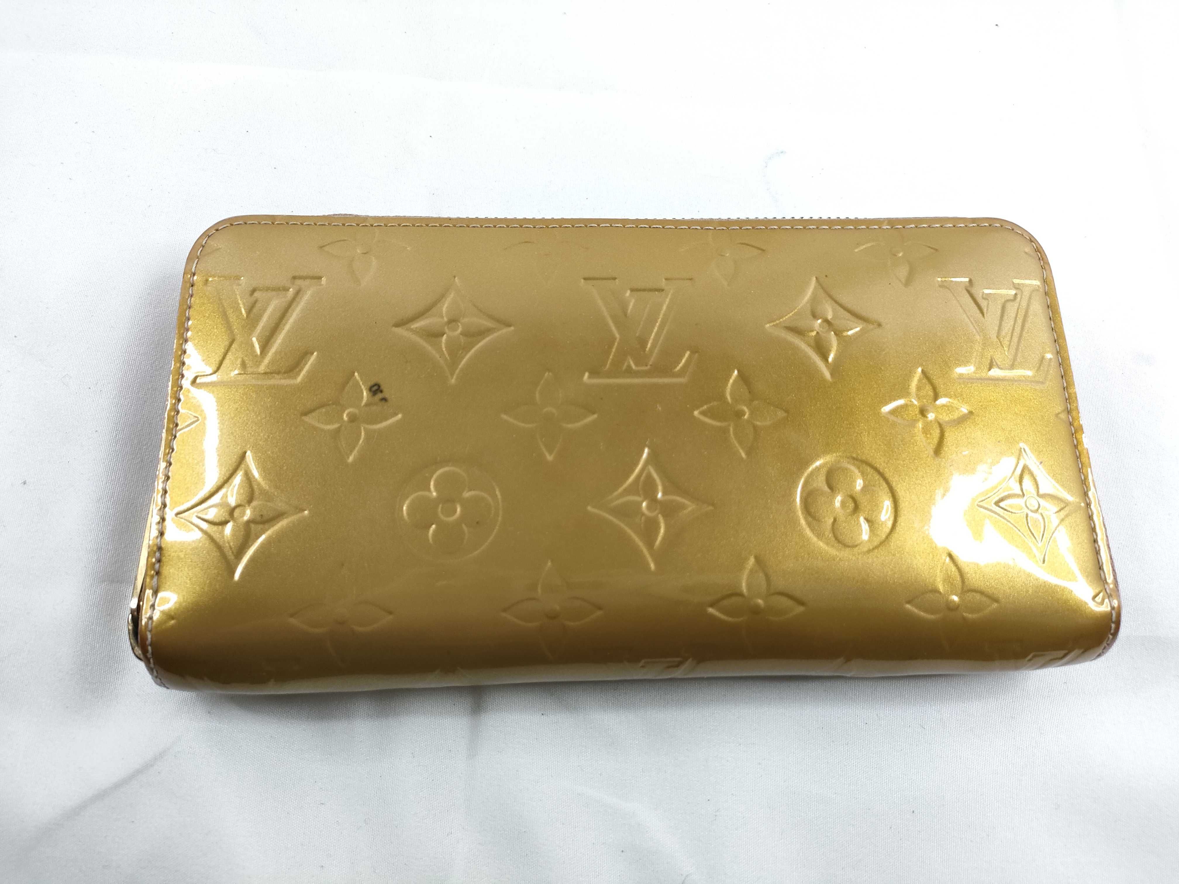 Vernis LV Wallet Round Zip Long Wallet Vernis Wallet