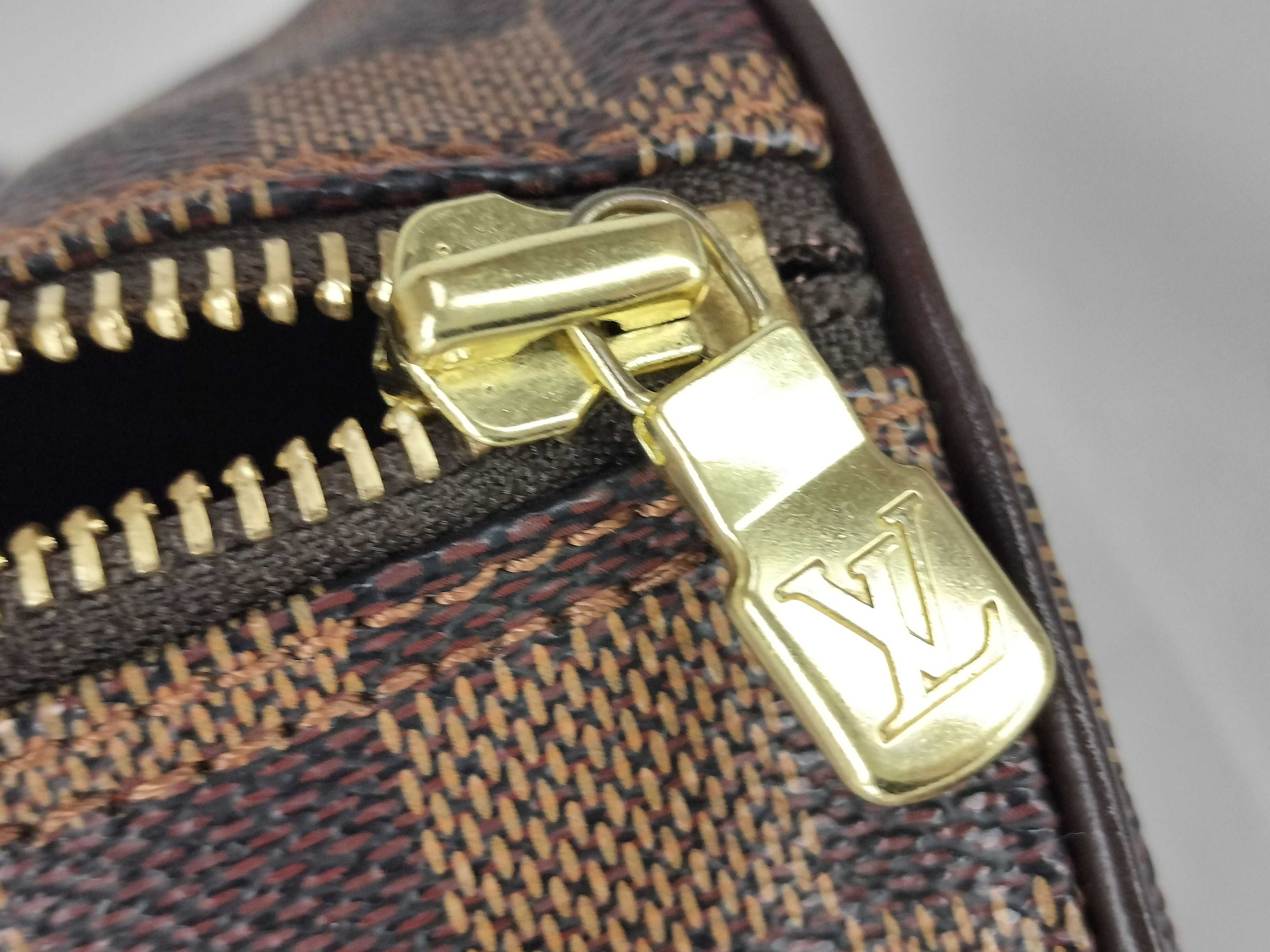 Damier Ebene Papillon N51303 Handbag with Pouch — view 13