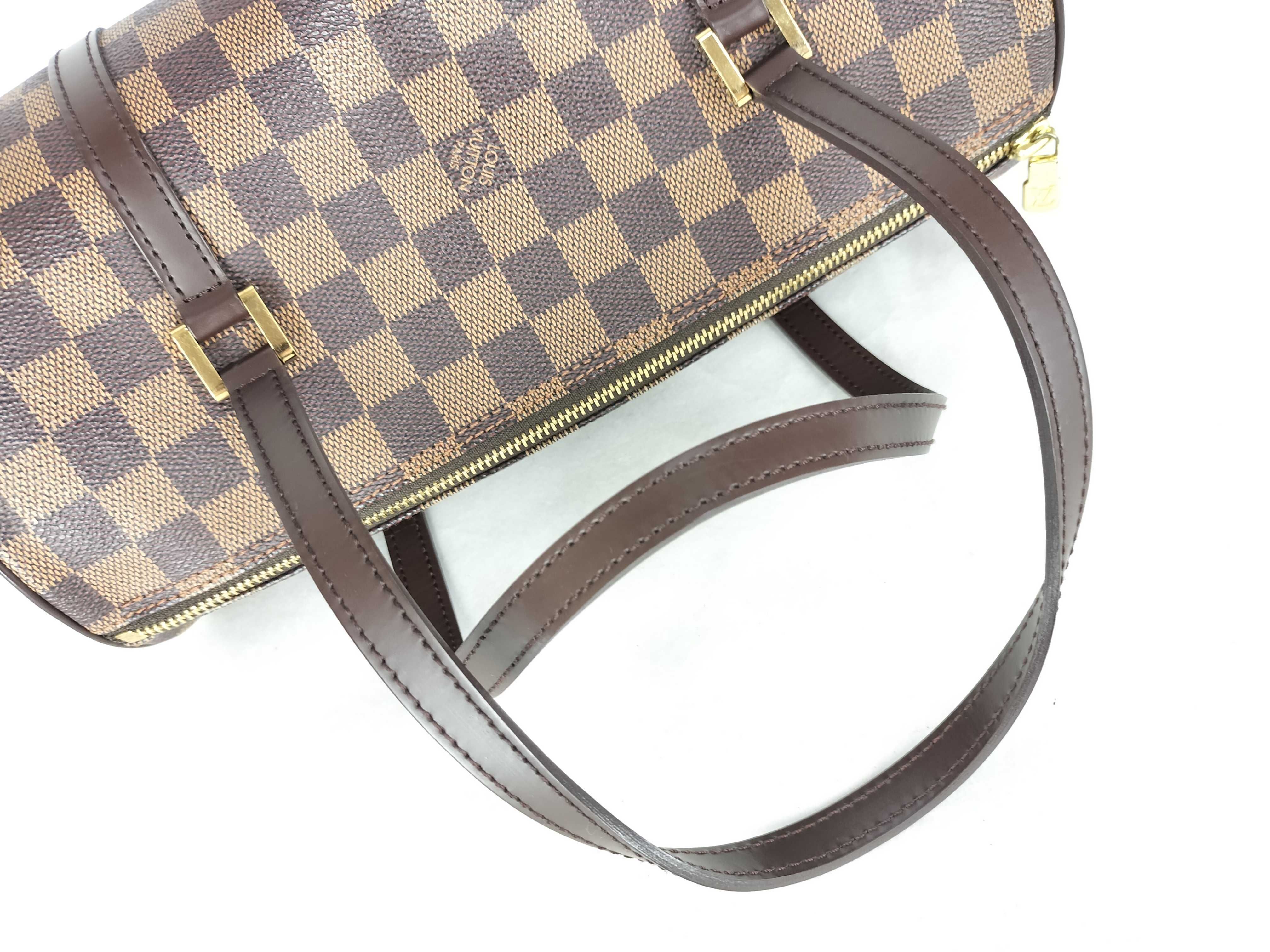 Damier Ebene Papillon N51303 Handbag with Pouch — view 3