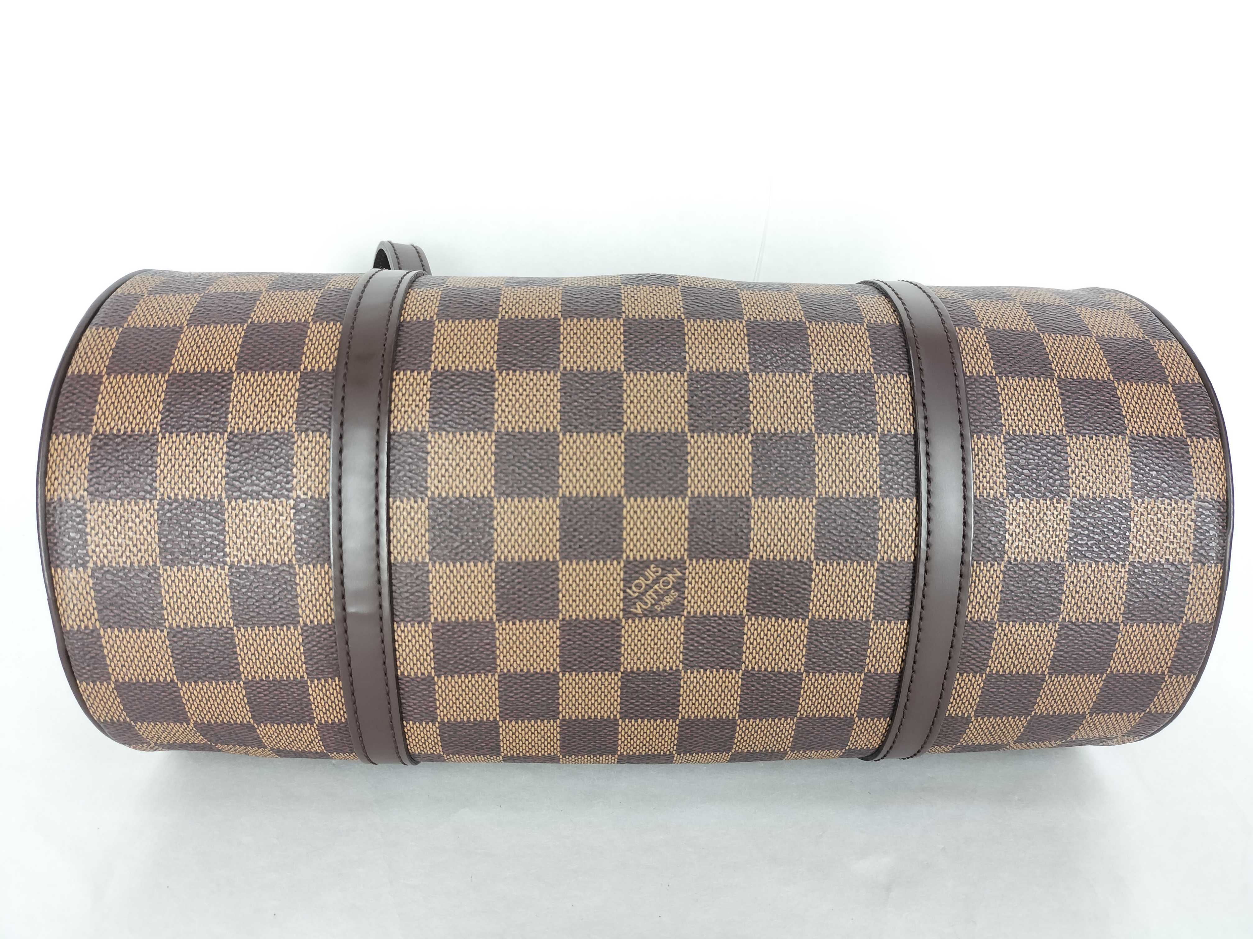 Damier Ebene Papillon N51303 Handbag with Pouch — view 8