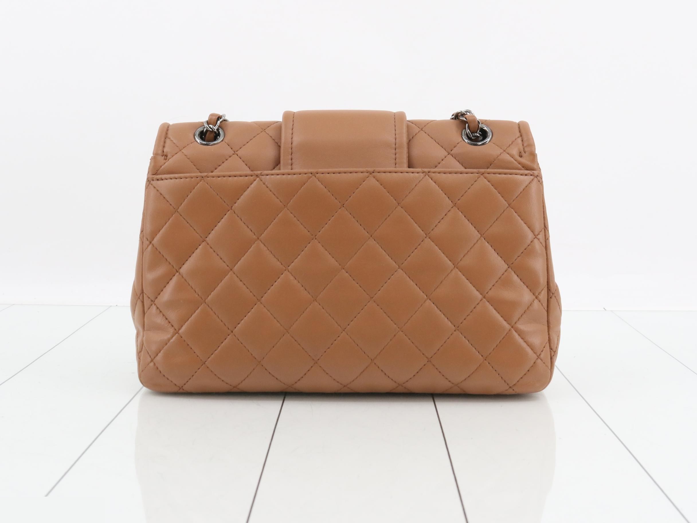 Matelassé Lambskin Chain Shoulder Bag (with original seal) — view 2