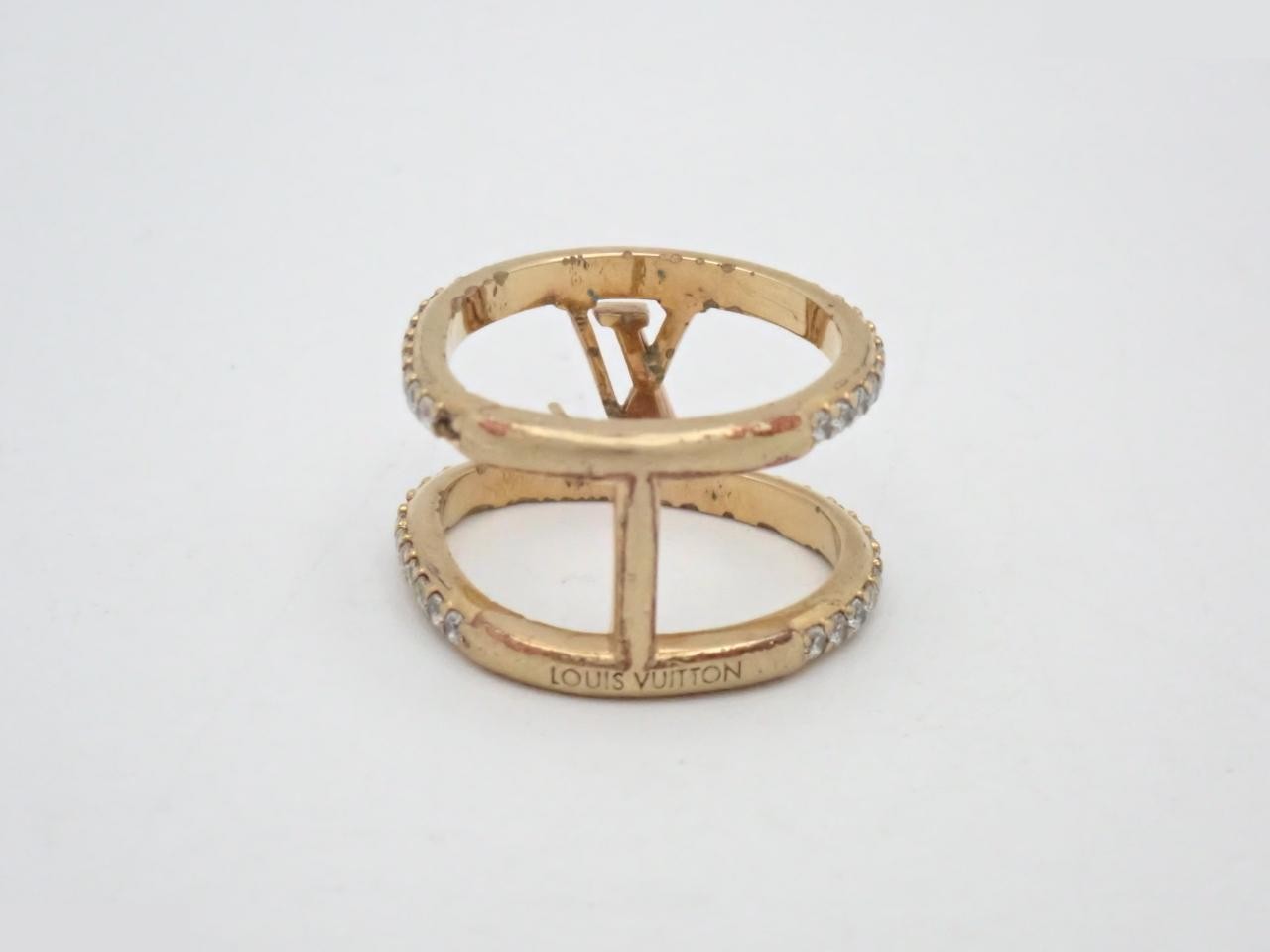 Ring - LV Iconic Strass Gold #13.5 — view 2