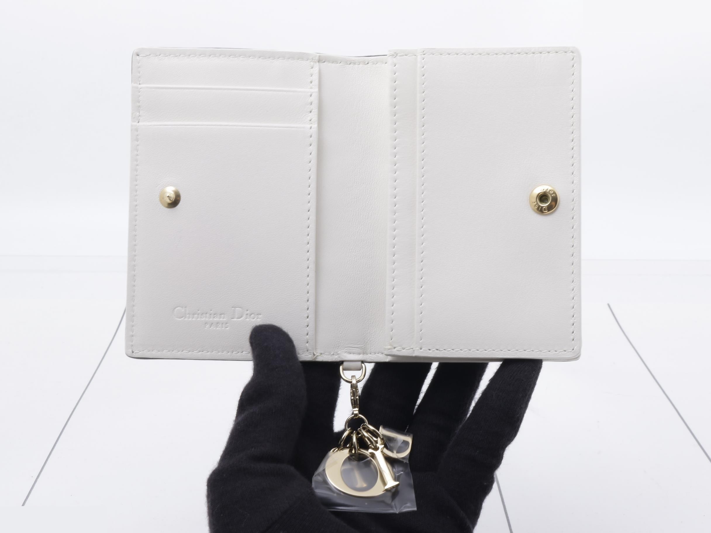 Cannage Card Case with Protective Seal, Black — view 4
